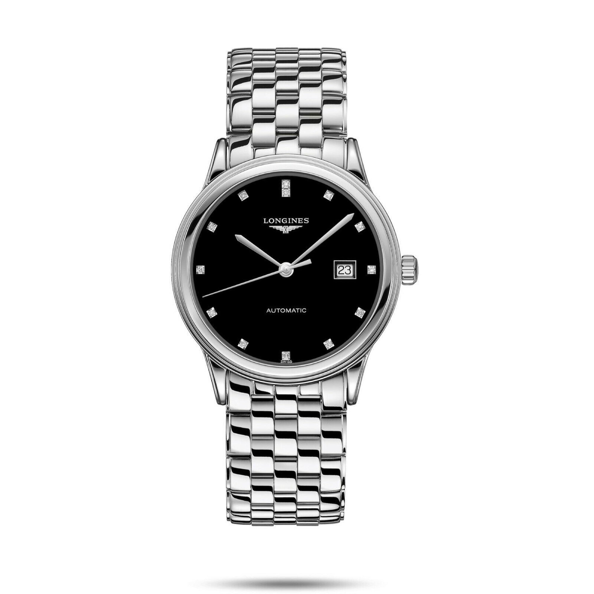 Longines Men's L4.984.4.57.6 Flagship Stainless Steel Watch