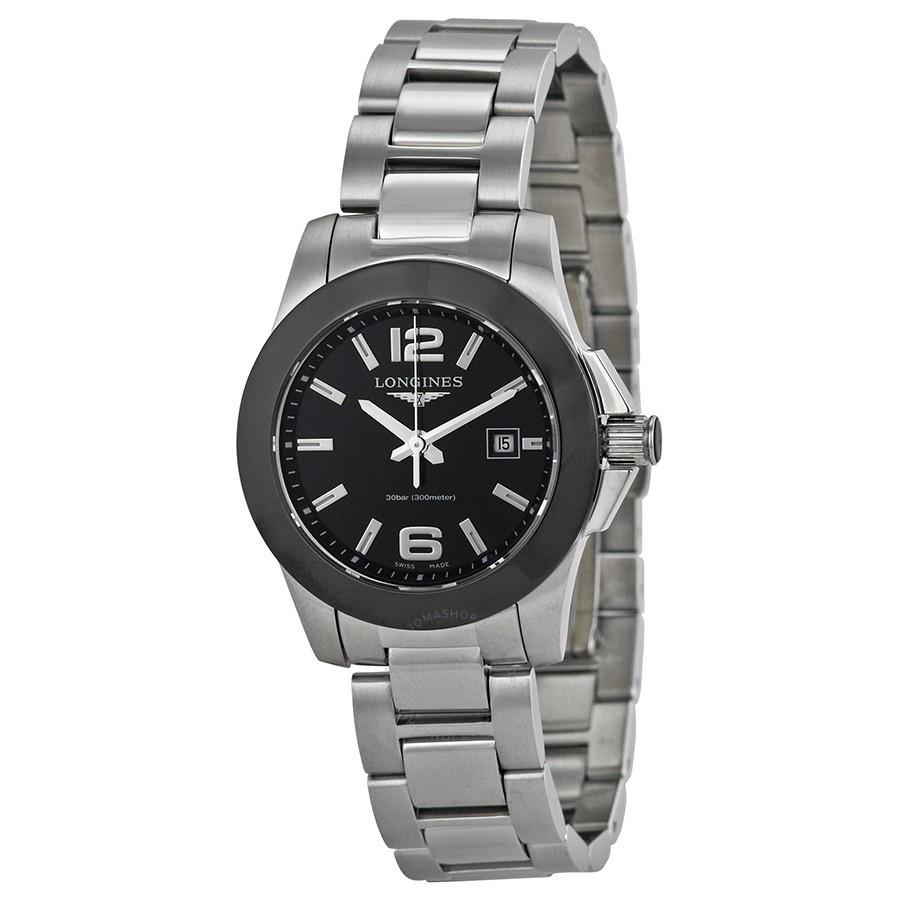 Longines Women's L32574566 Conquest Stainless Steel Watch