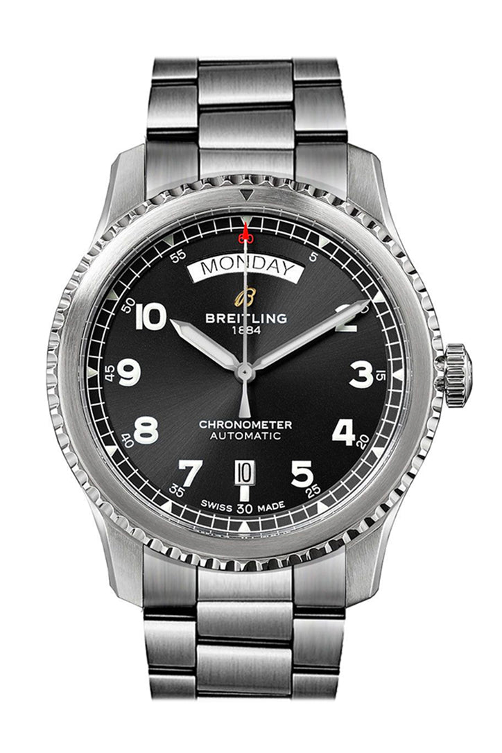 BREITLING Navitimer Day Date 41mm Stainless Steel A45330101 B1A1