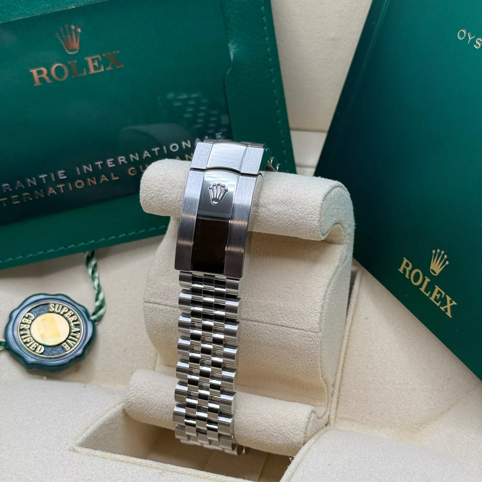 RLX  Datejust 41mm 126334 Slate Diamond Jubilee Stainless Steel