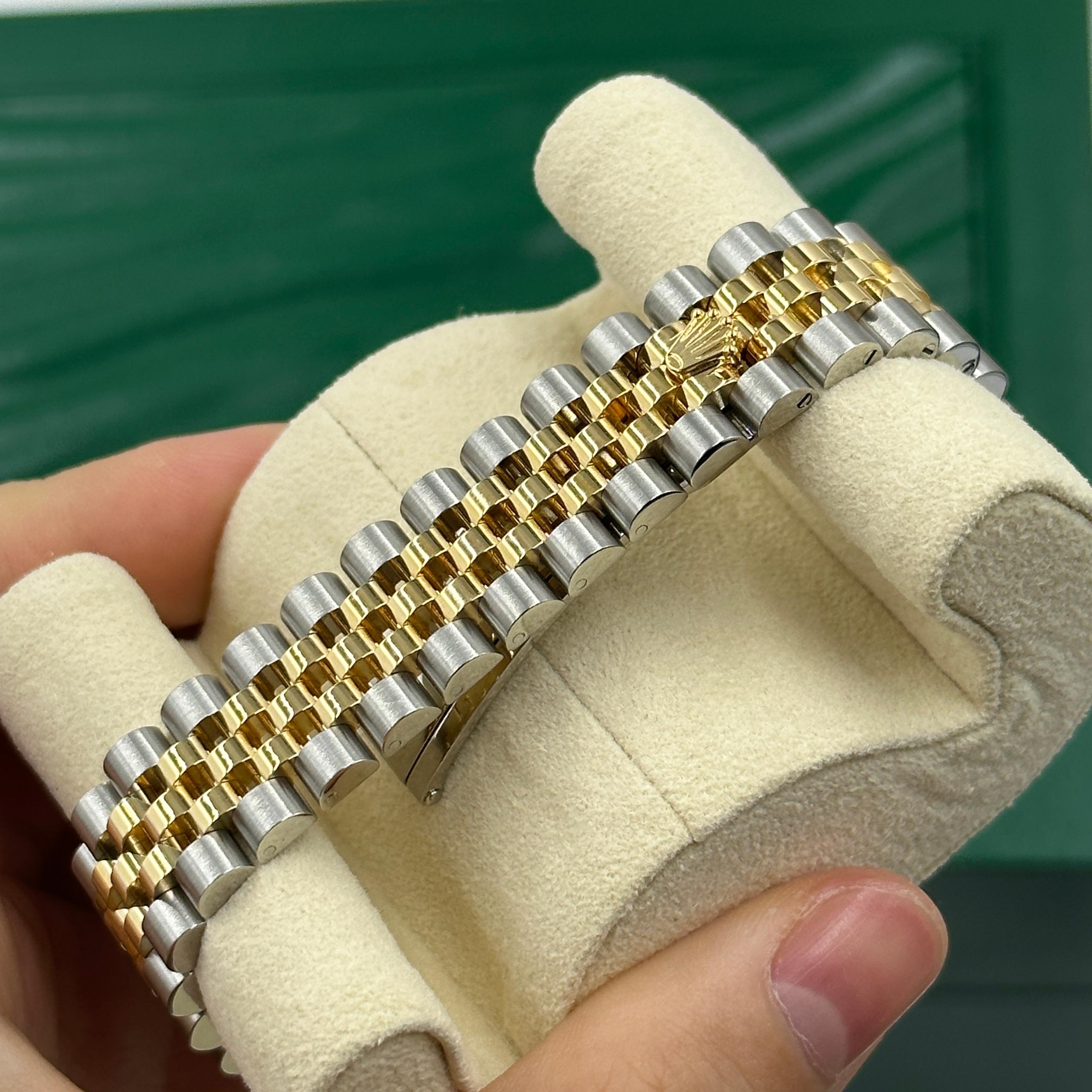 RLX Datejust m278383-0031/0032 31mm Green Floral Dial Oyster Bracelet