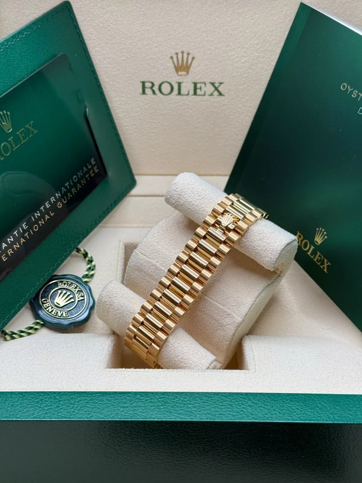 RLX Datejust m278278-0040 Champagne 31mm Dial President Bracelet Watch