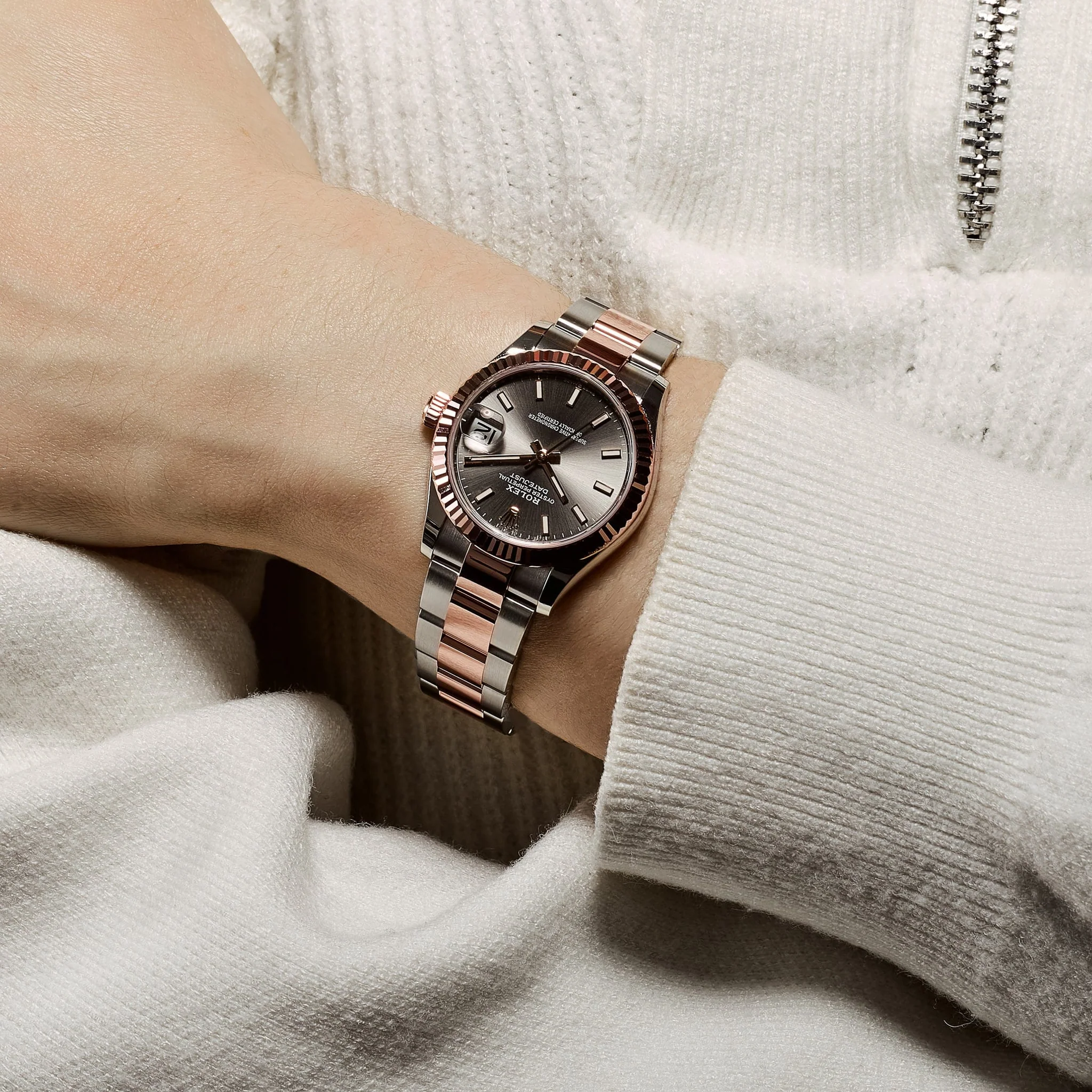 RLX  Datejust 36mm 126201 Slate Dial Oyster Bracelet Watch