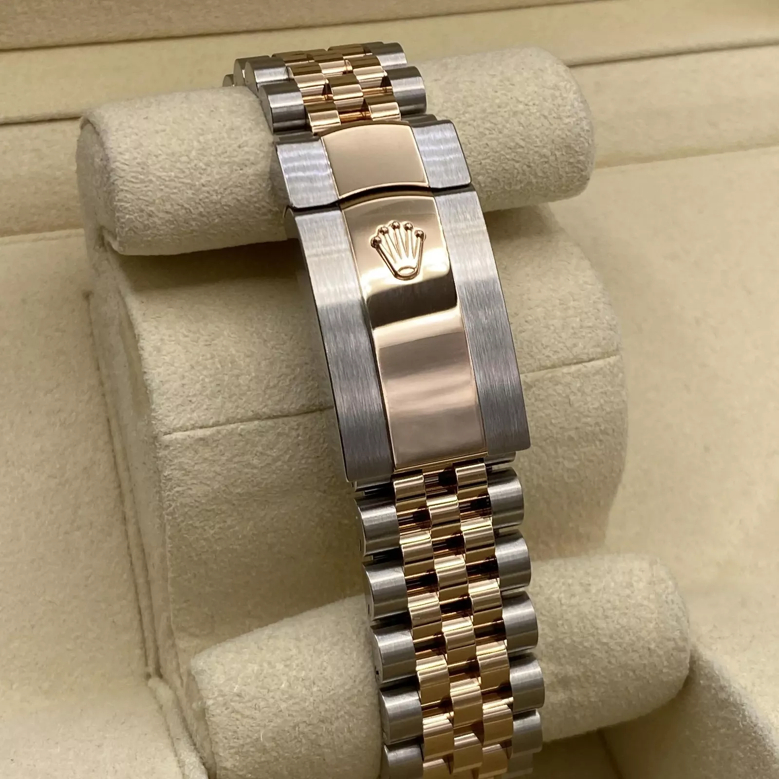 RLX Datejust 41mm 126301 Chocolate Diamond Jubilee Steel and Everose Gold Watch