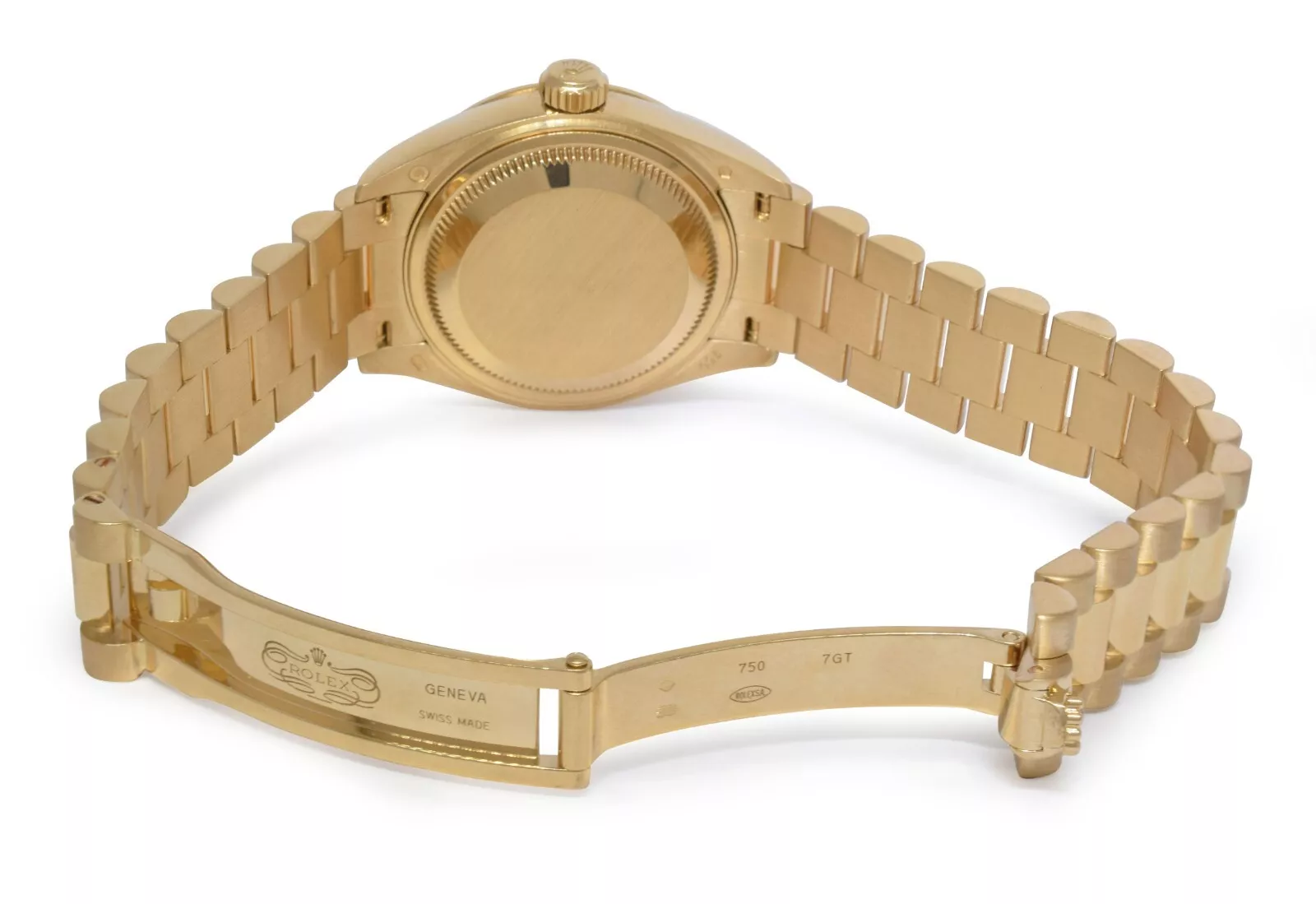 RLX Lady-Datejust 28mm 279138RBR Silver Dial President Bracelet Watch