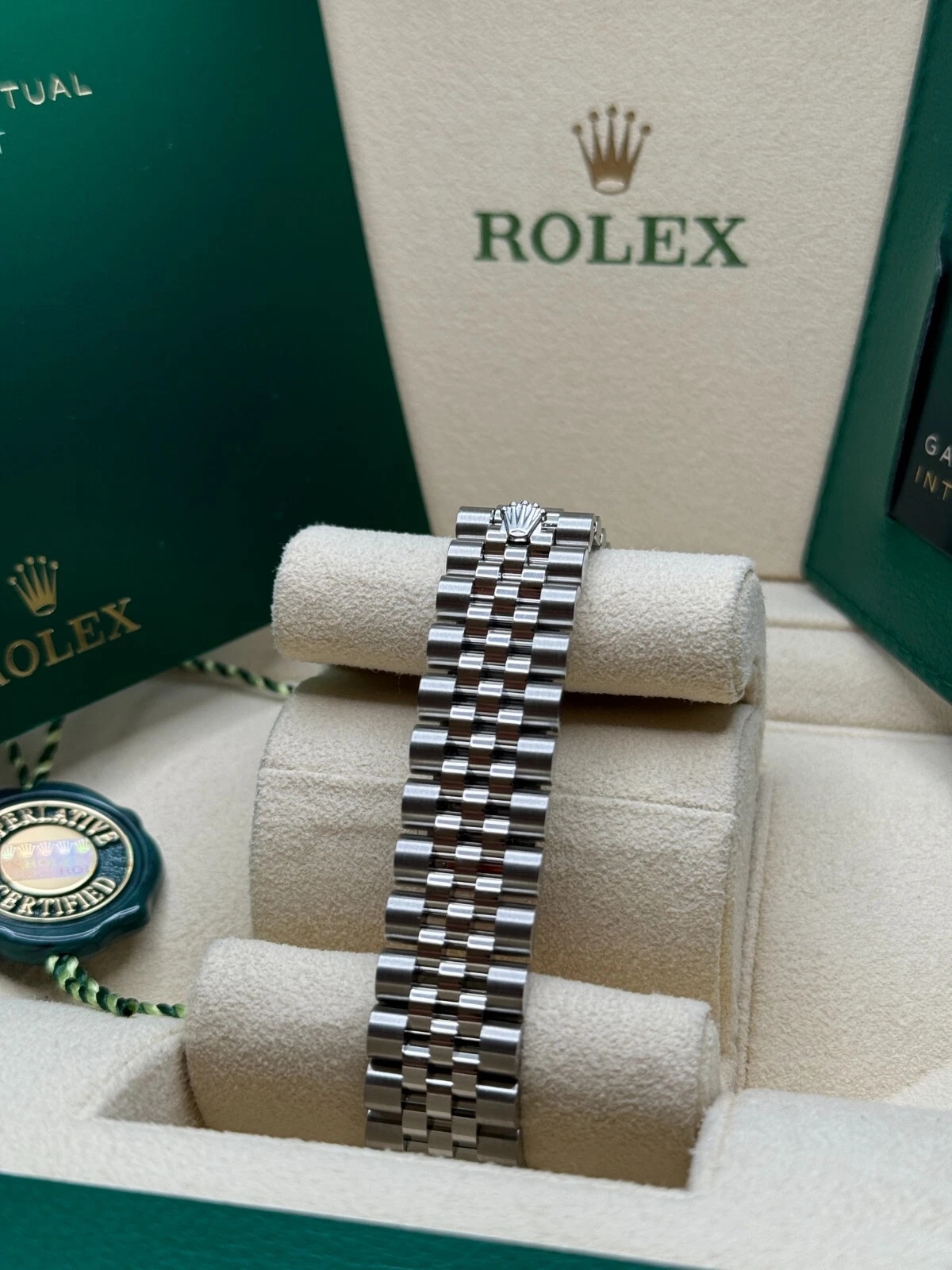 RLX Datejust m278384RBR-0017/0018 Pink 31mm Dial Oyster Watch