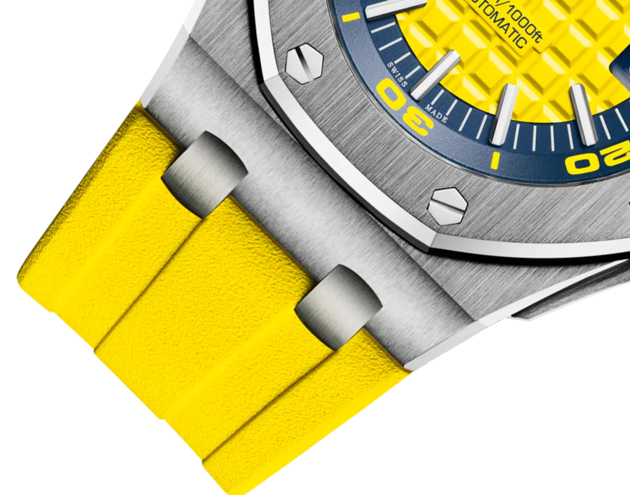 A&P OFFSHORE DIVER Yellow Dial 42mm