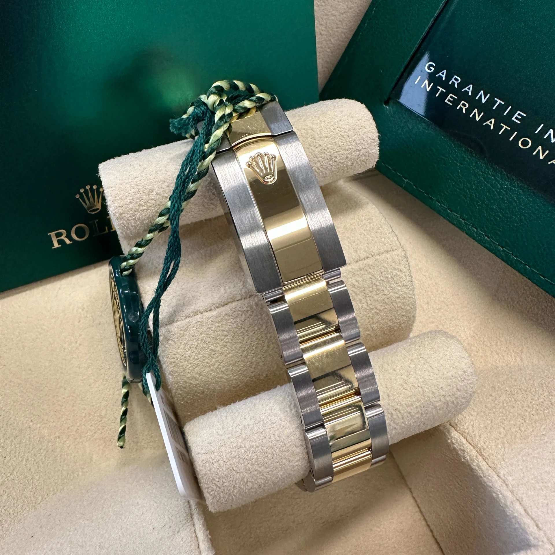 RLX Datejust m278273-0029/0030 31mm Olive Green Dial Stainless Steel and Yellow Gold Oyster Watch