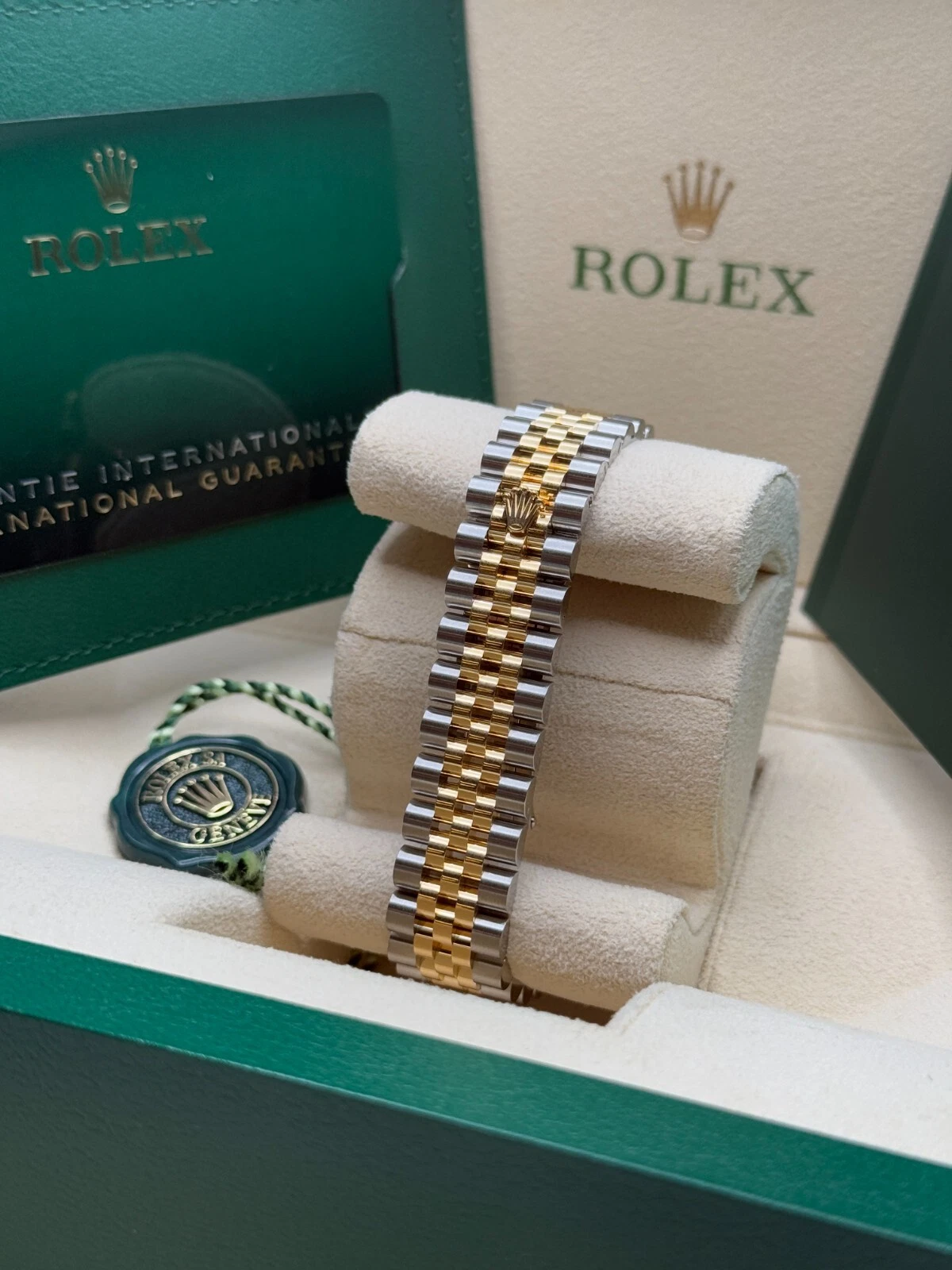 RLX Datejust m278343-0001/0002 White Dial Yellow Rolesor Oyster Watch