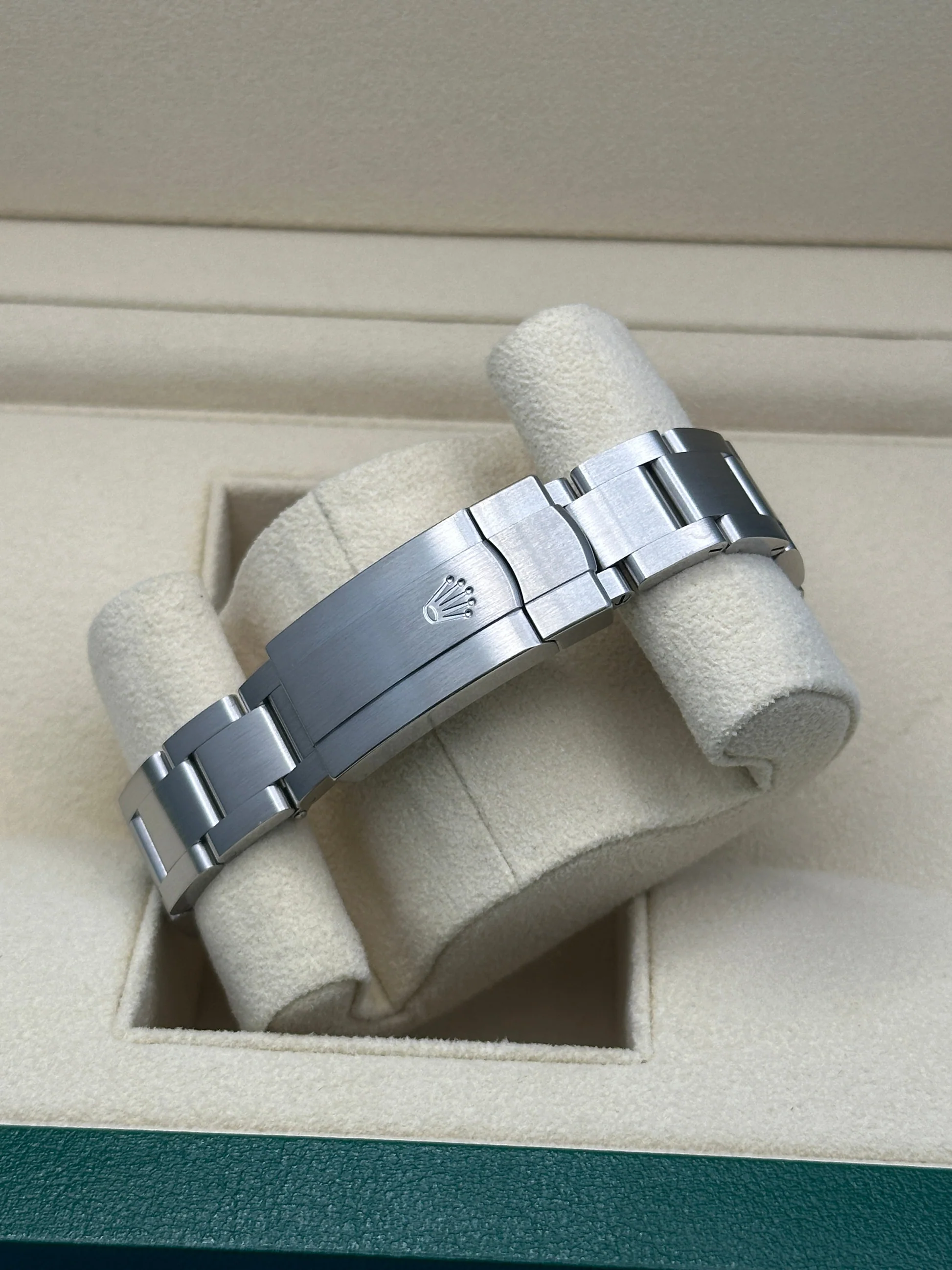 RLX Oyster Perpetual 34mm 124200-0009 Pink Dial Oyster Stainless Steel Bracelet Watch