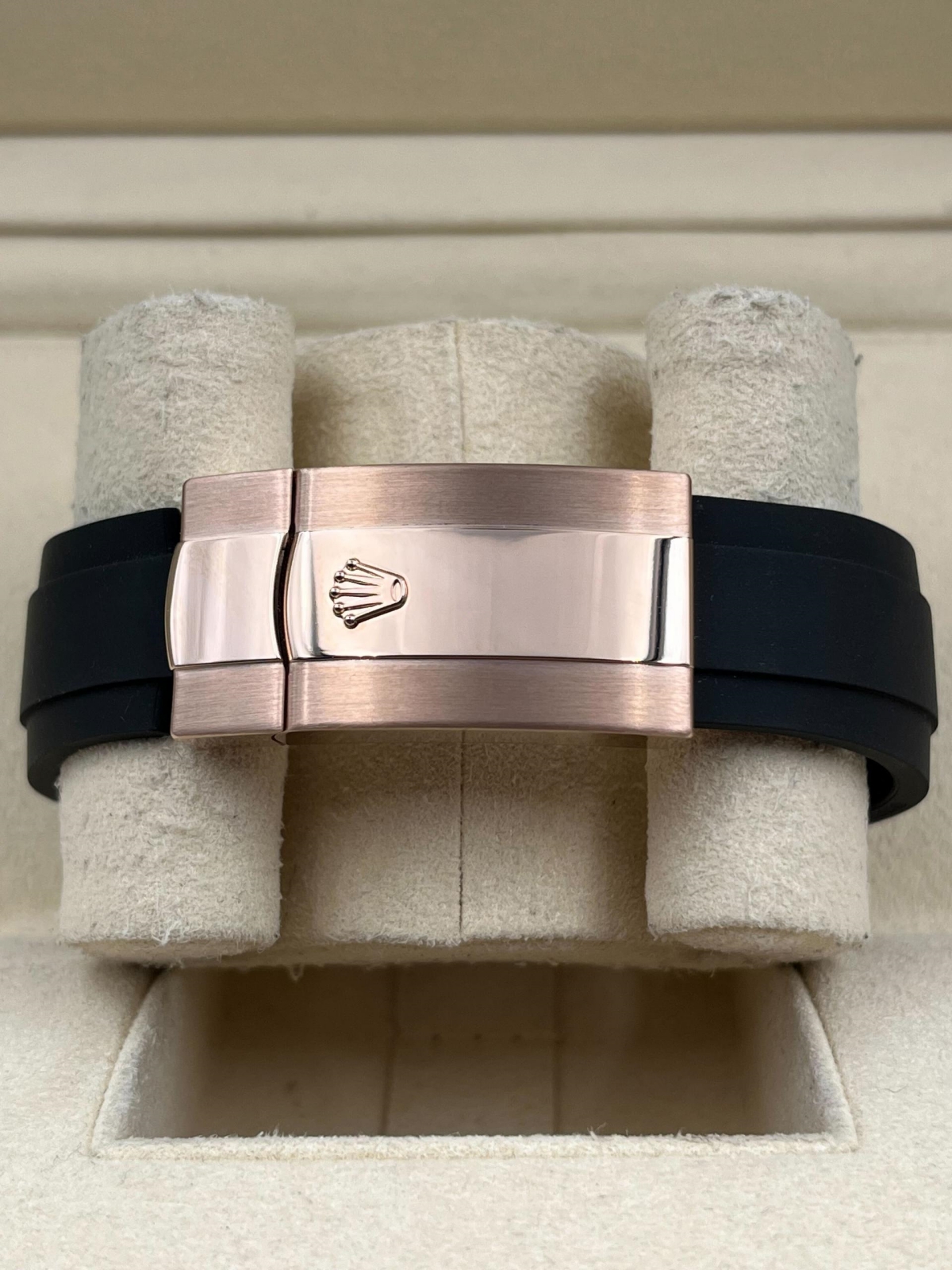 RLX  Sky-Dweller 42mm Rose Gold White Dial Oysterflex - 336235