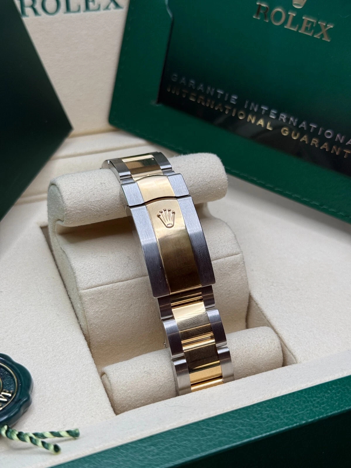 RLX  Datejust 41mm 126333 Silver Index Oyster Steel and Yellow Gold Mens Watch