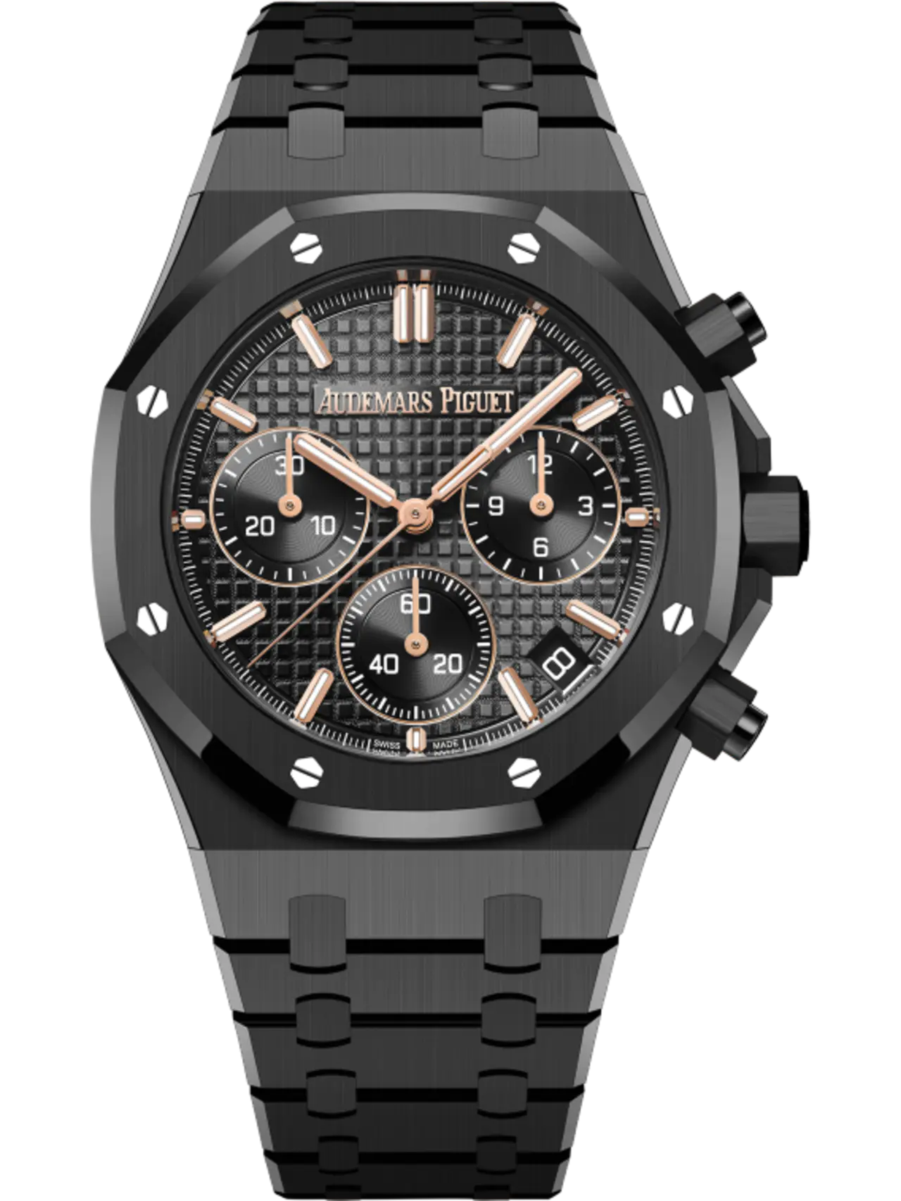 A&P ROYAL OAK Black Ceramic CHRONOGRAPH 41mm