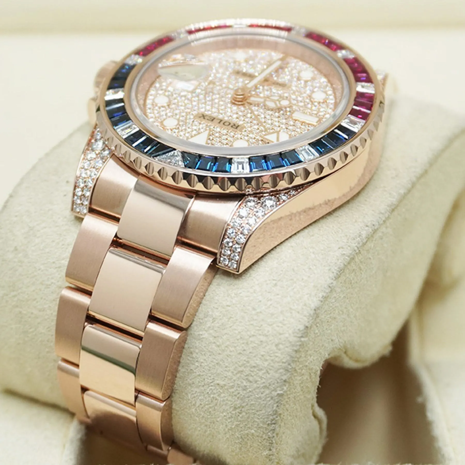 RLX GMT-Master II 40mm 126755SARU-PAVE