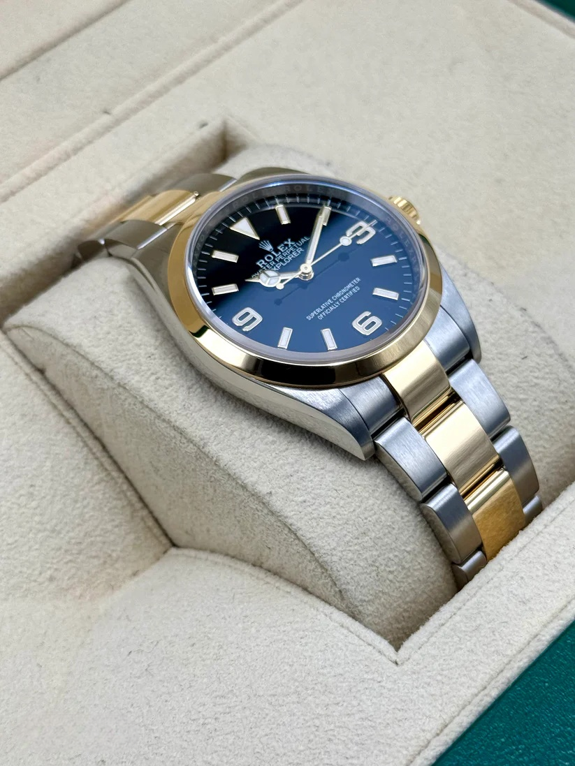 RLX  Explorer 124273-0001 Black 36mm Men’s Watch