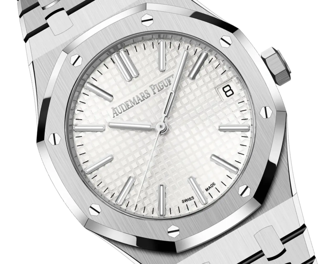 A&P ROYAL OAK Silver-Toned Dial 41mm