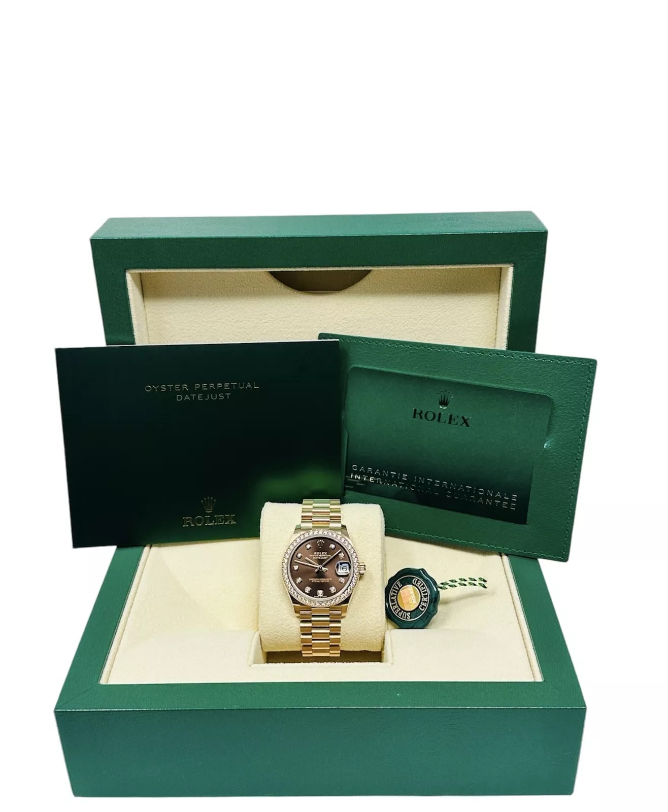 RLX Datejust m278285RBR-0006 Chocolate Dial 31mm