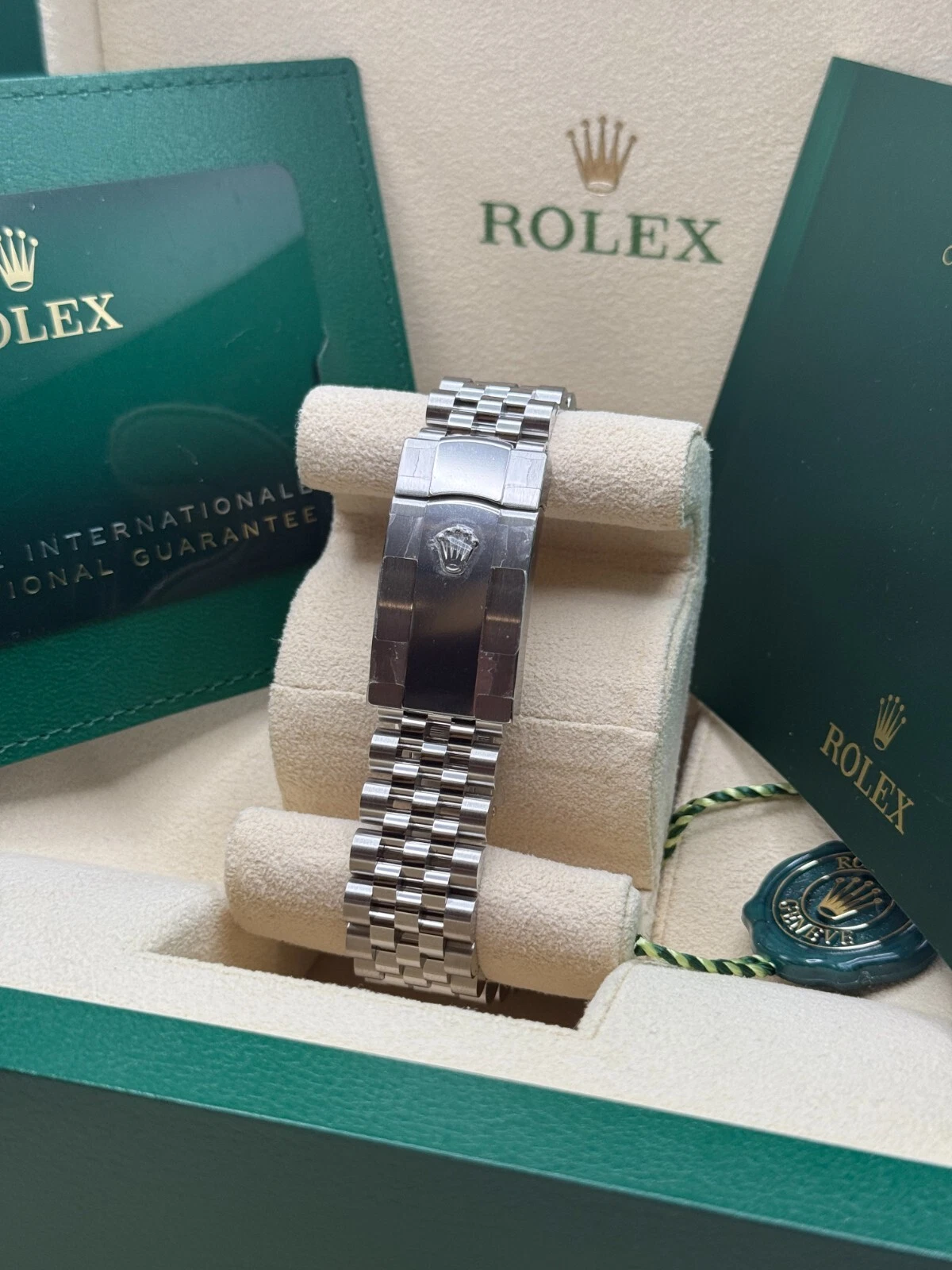 RLX  Datejust 41mm 126334 Blue Index Oyster Stainless Steel Men’s Watch