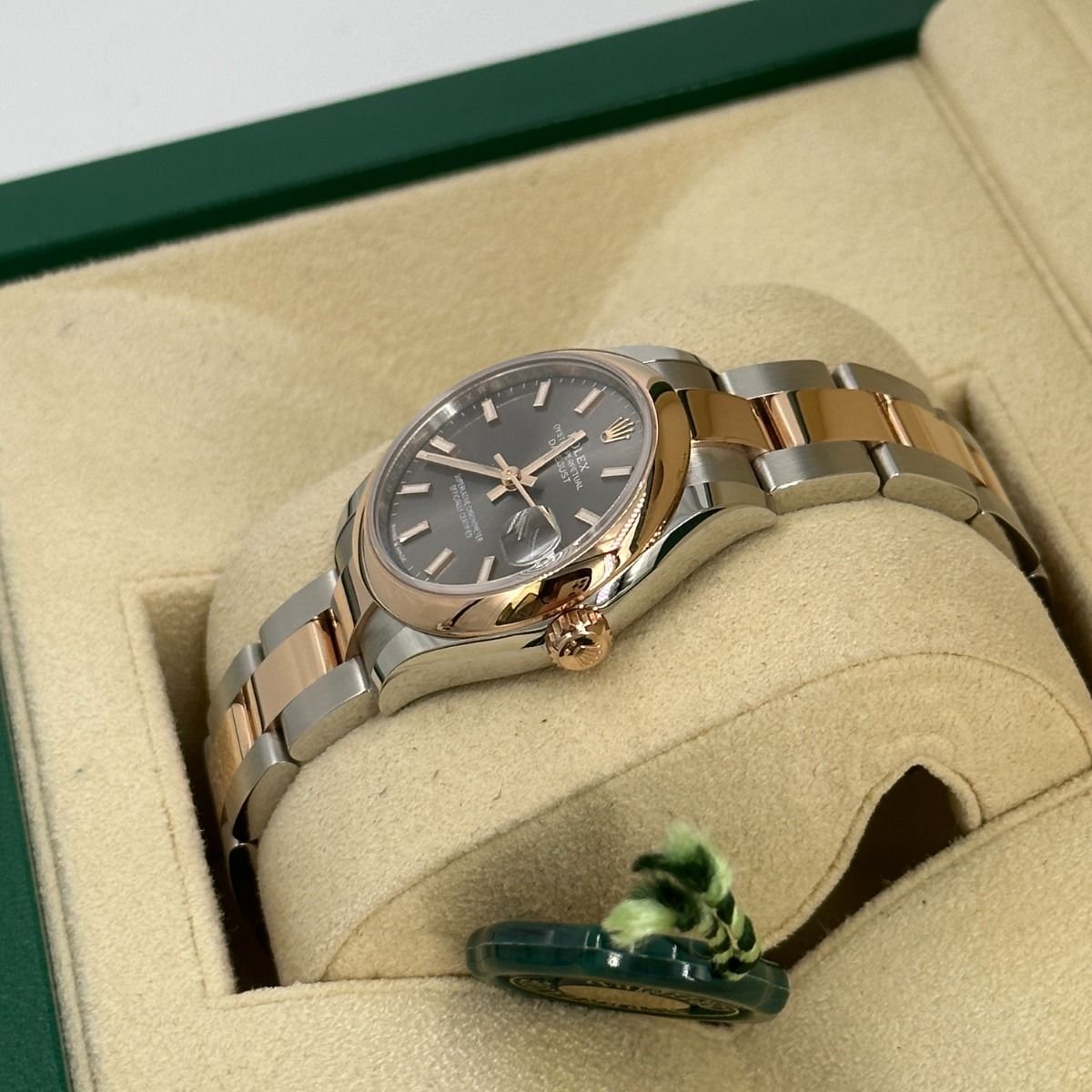 RLX Datejust m278241-0017/0018 Slate 31mm Dial Oyster Bracelet Watch