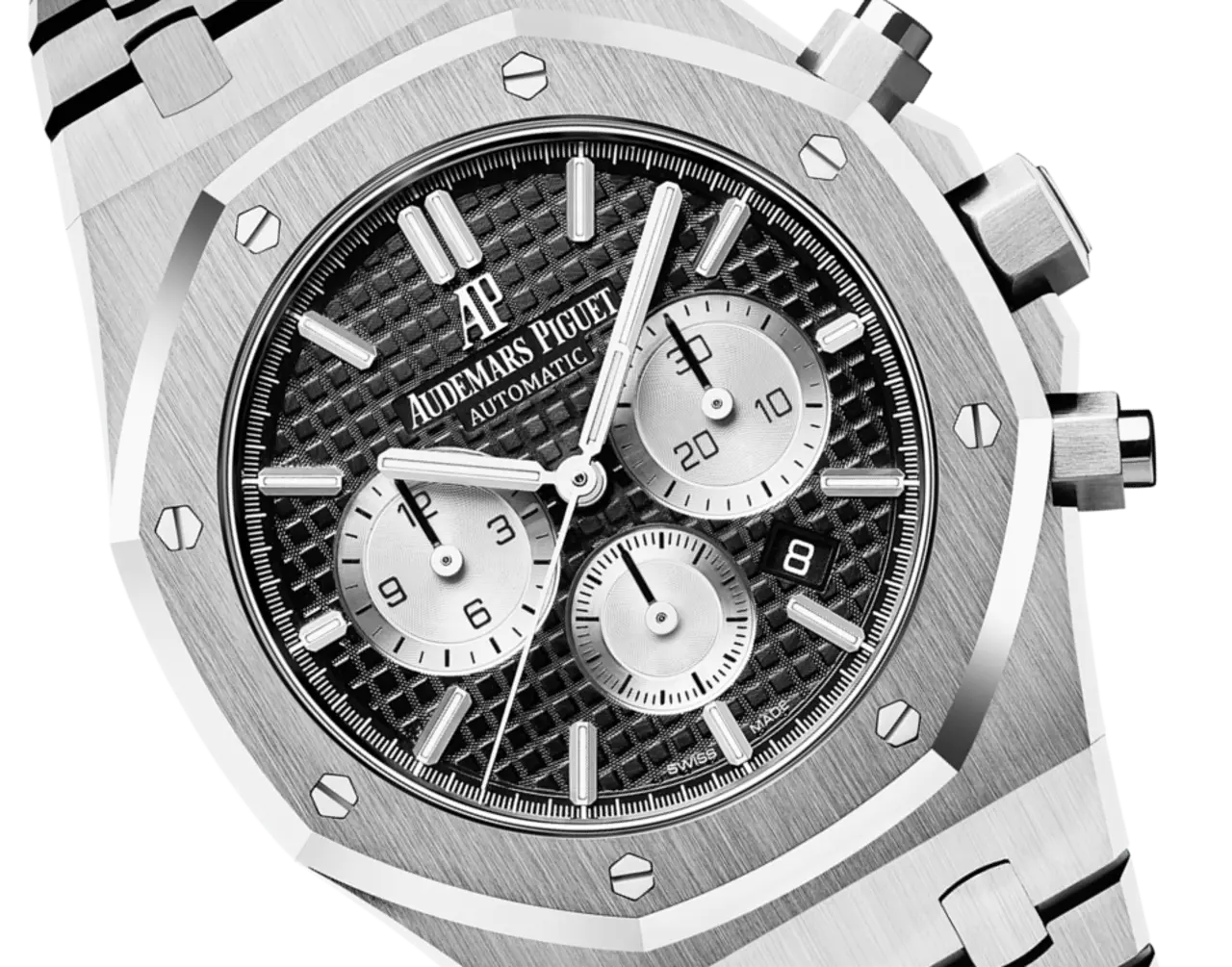 A&P ROYAL OAK PANDA Black Dial CHRONOGRAPH 41mm