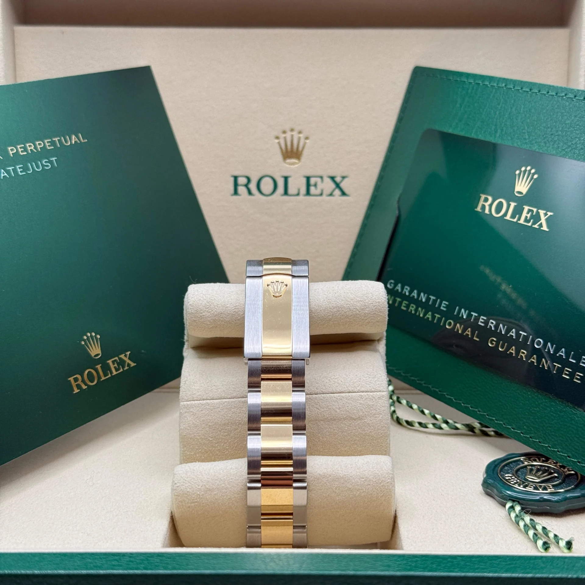 RLX Datejust m278343-0003/0004 Silver Dial Yellow Rolesor Oyster Watch