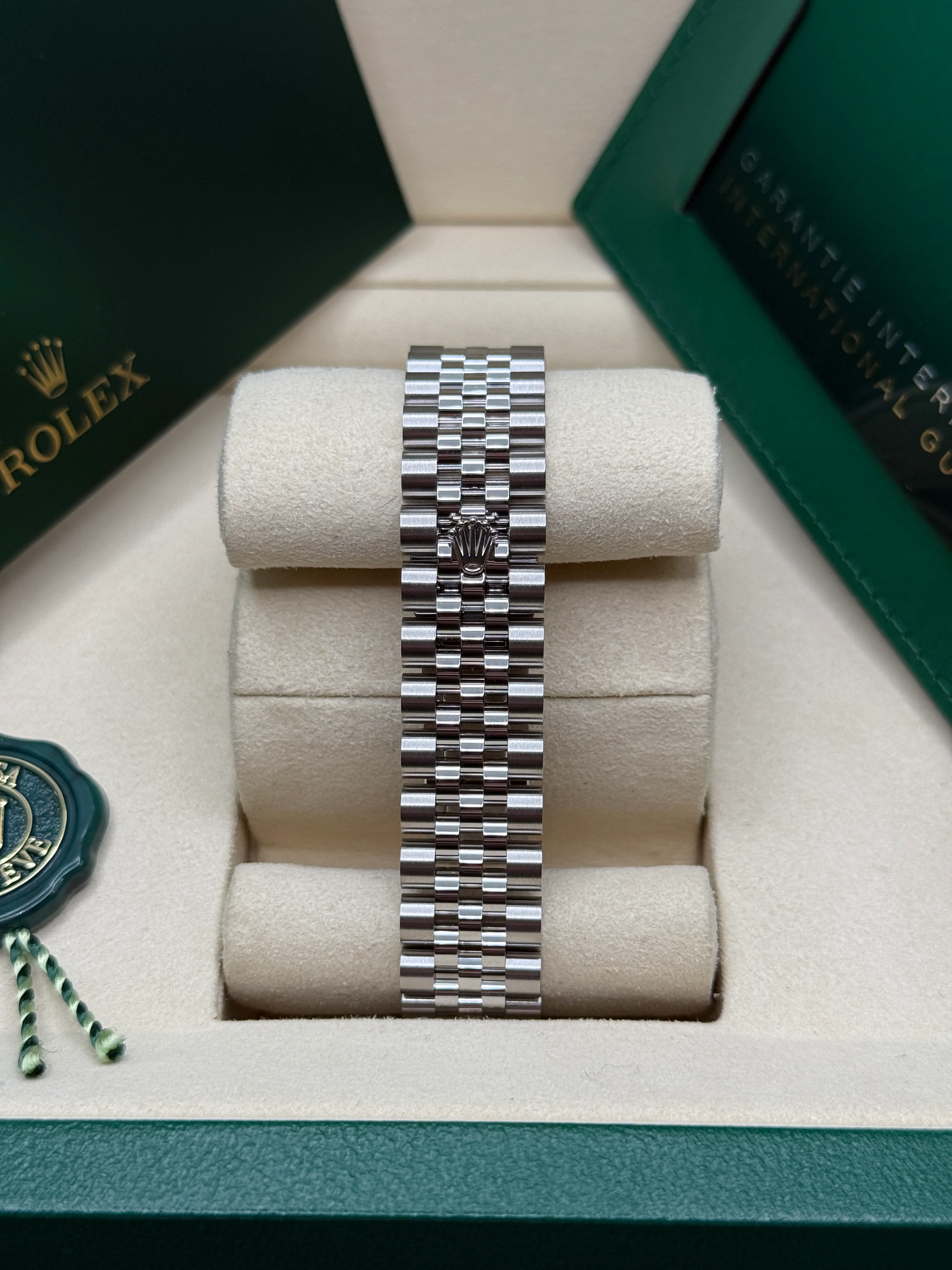 RLX Datejust m278384RBR-0027/0028 Pink 31mm Dial Oyster Watch