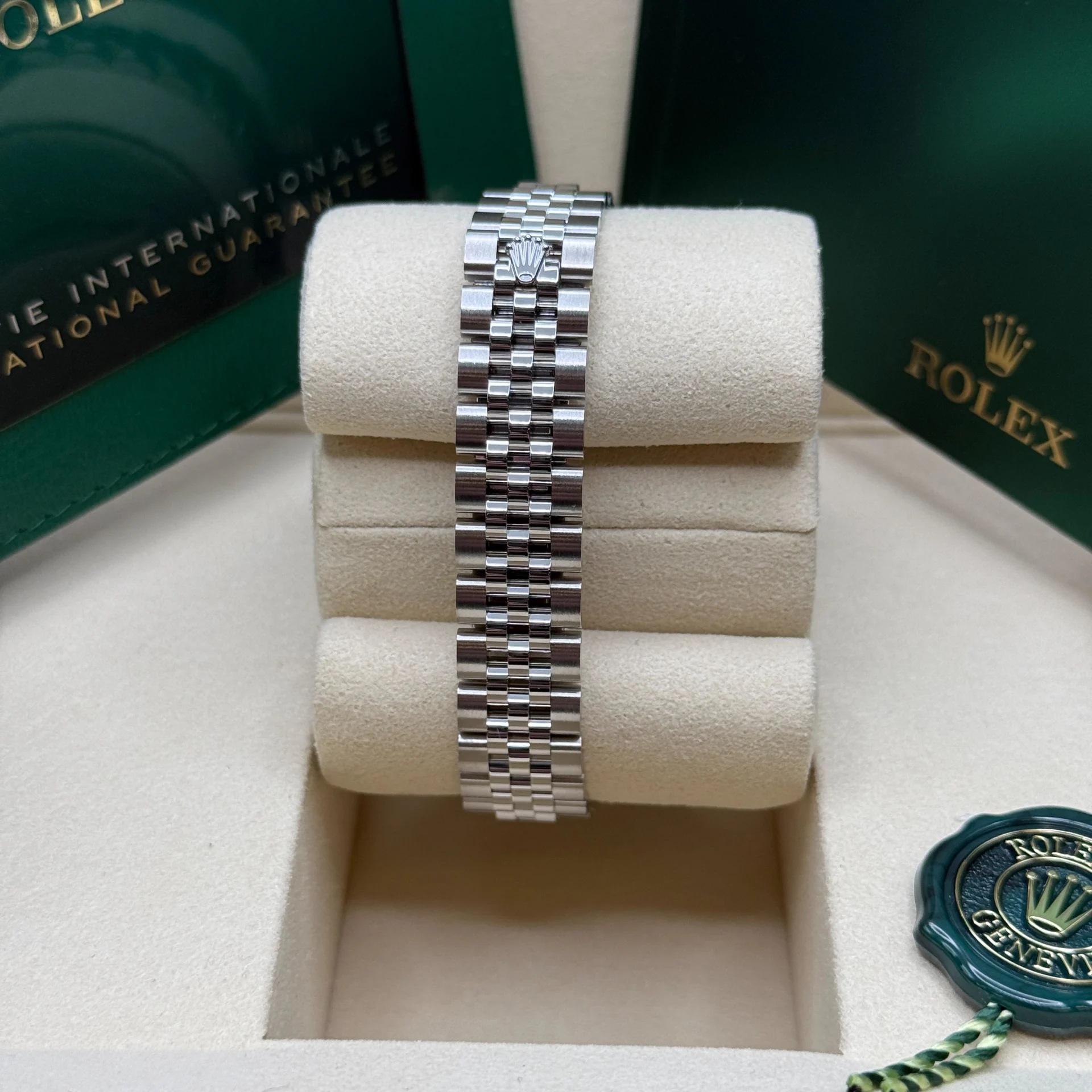 RLX Lady-Datejust 28mm 279174 Dark Grey Diamond Dial Oyster Bracelet