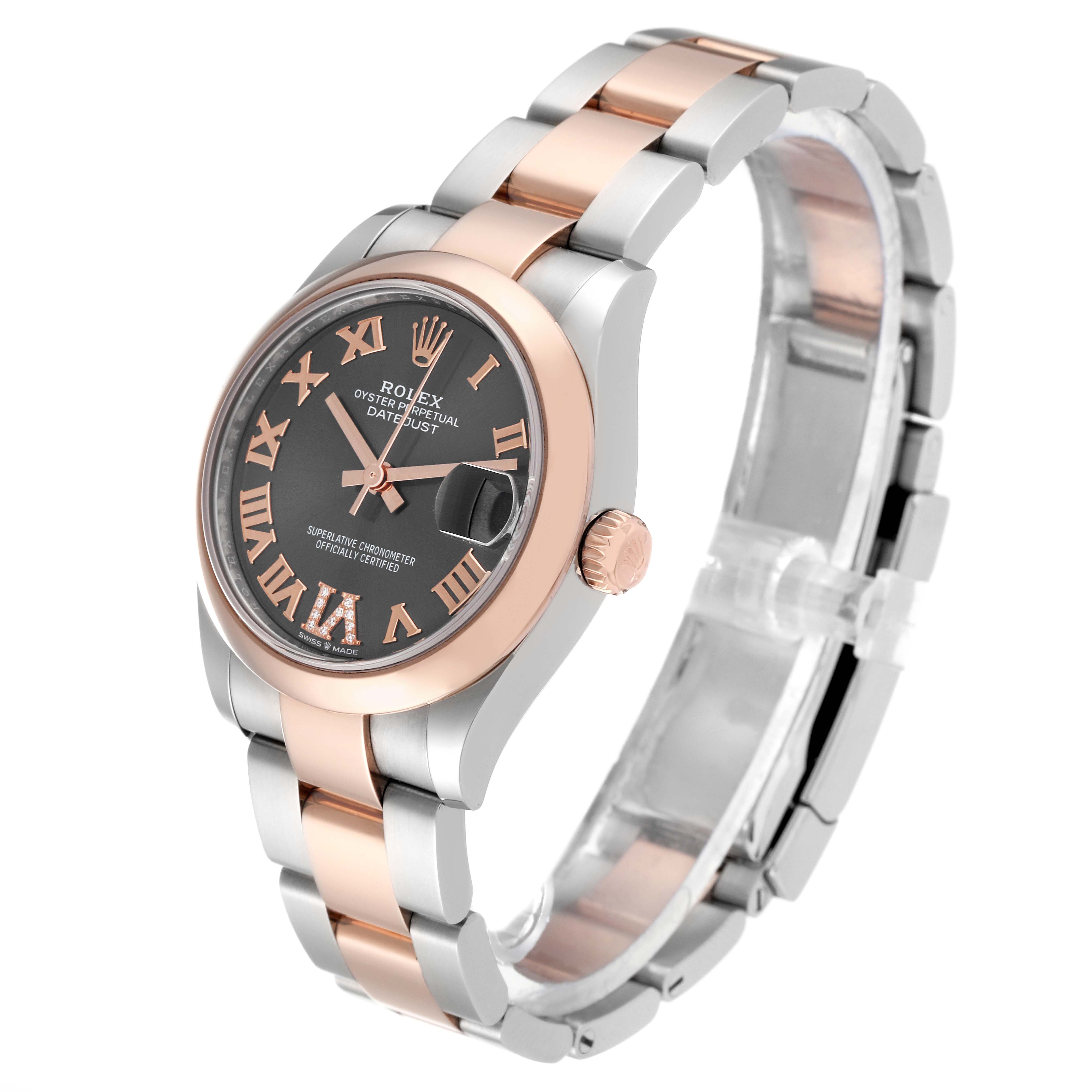 RLX Datejust m278241-0029/0030 Slate 31mm Dial Oyster Bracelet Watch