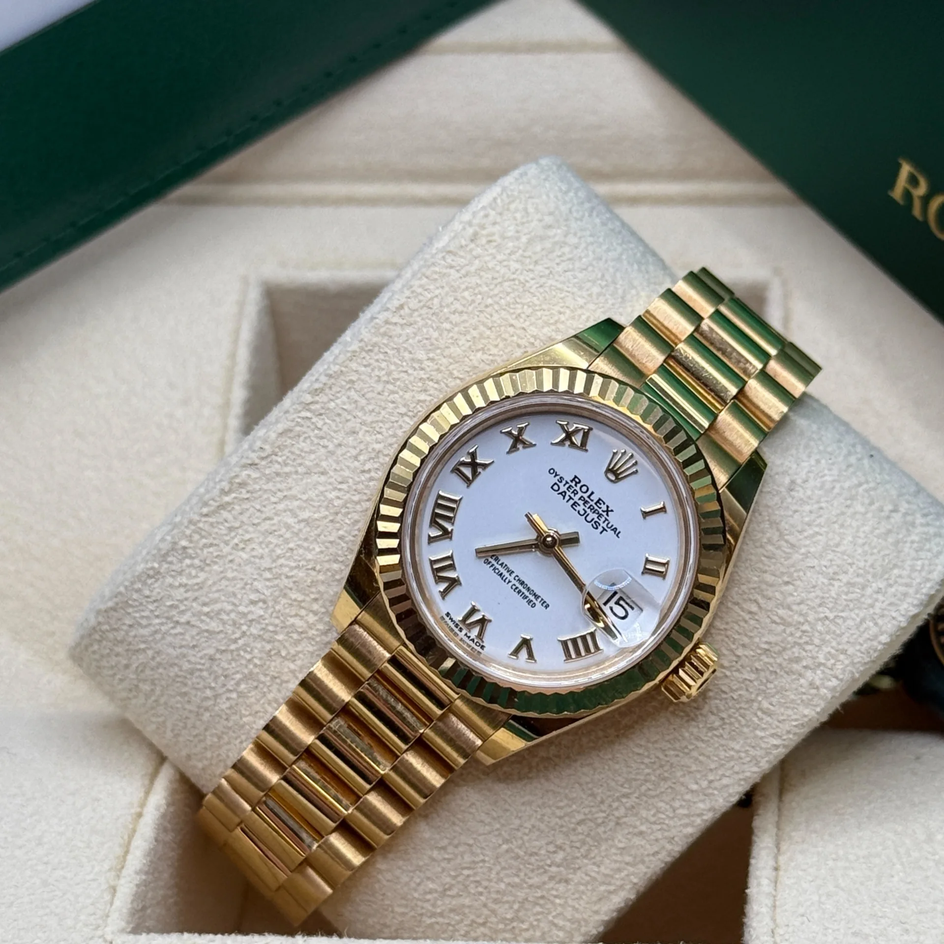 RLX Lady-Datejust 28mm 279178 White Dial