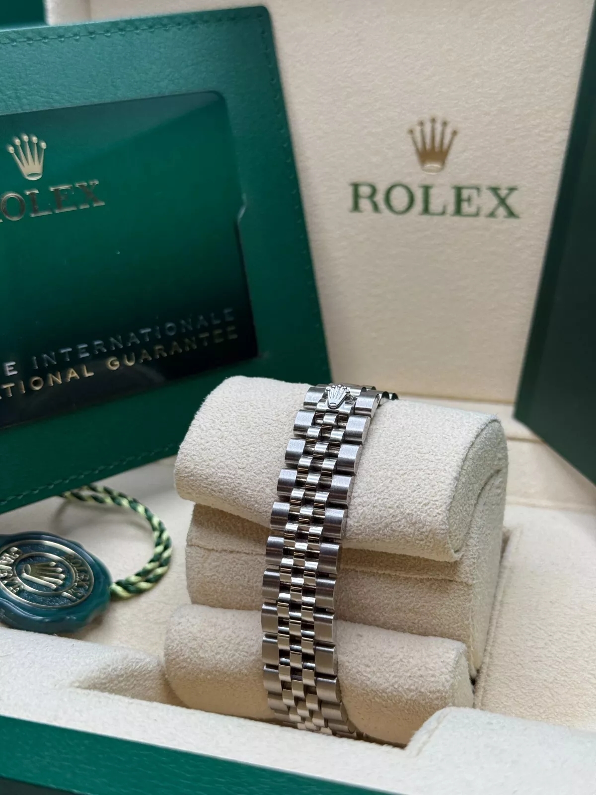 RLX Lady-Datejust 28mm 279174 White Roman Dial Oyster Bracelet
