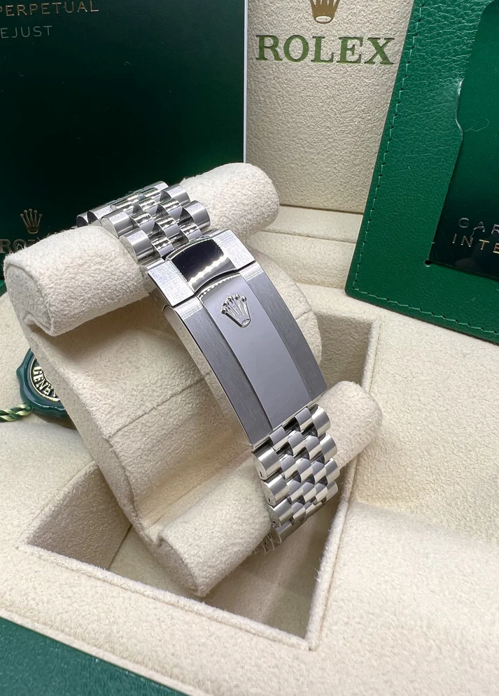 RLX  Datejust 36mm 126234 White Roman Dial Oyster Stainless Steel Mens