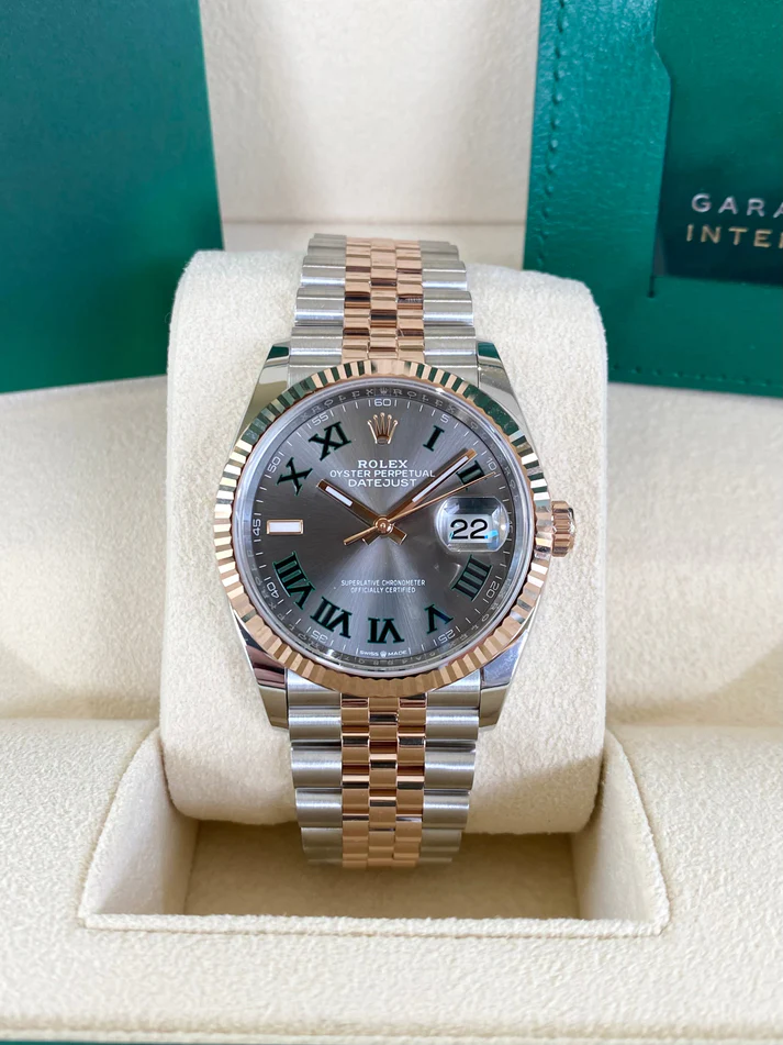 RLX  Datejust 36mm 126231 Slate Dial Oyster Bracelet Watch