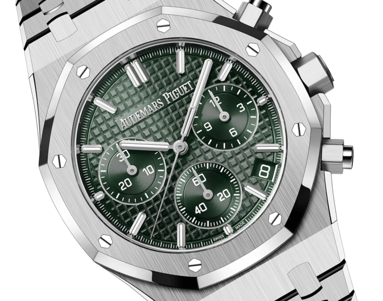 A&P ROYAL OAK Khaki Green Dial CHRONOGRAPH 41mm