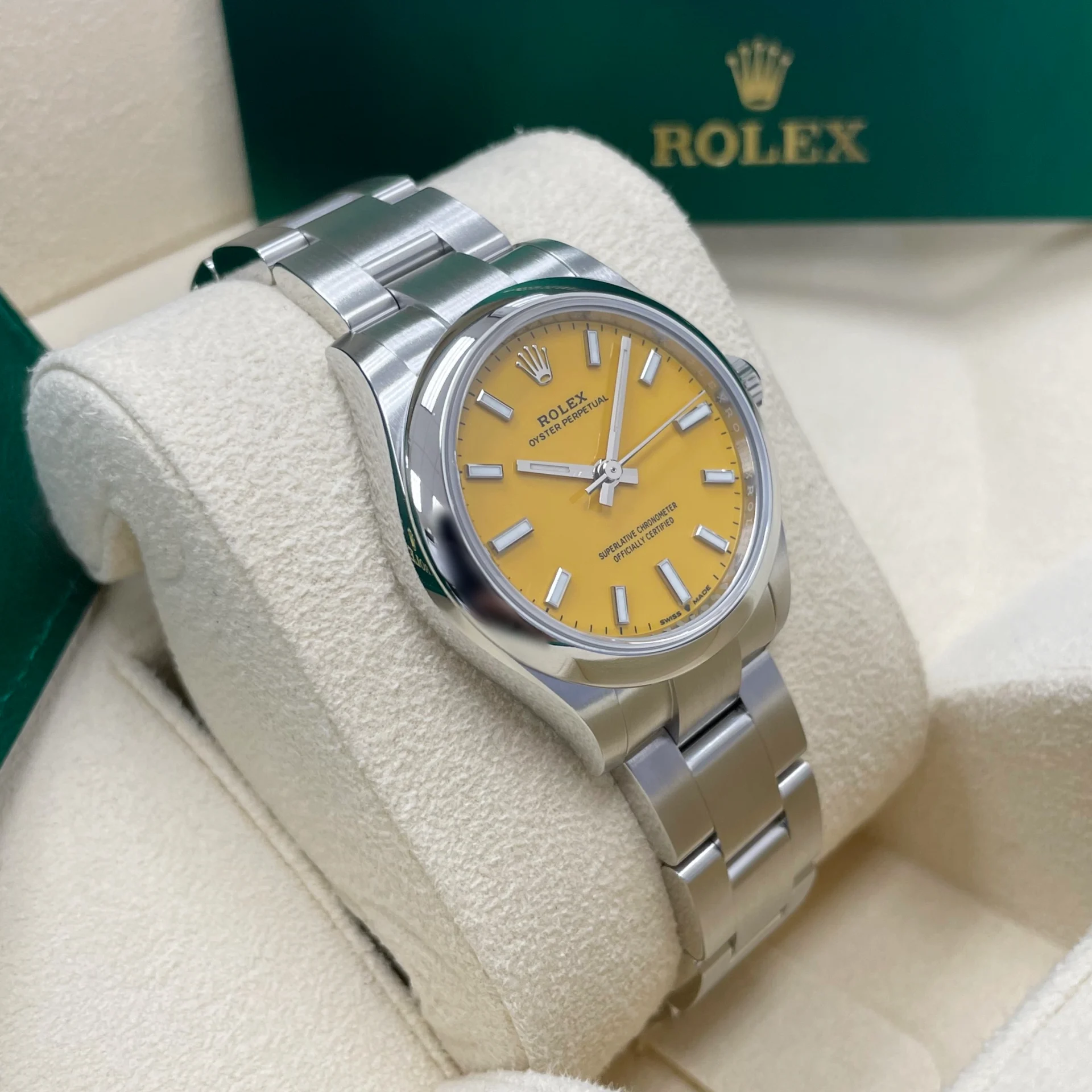 RLX Oyster Perpetual 31mm 277200 Yellow Index
