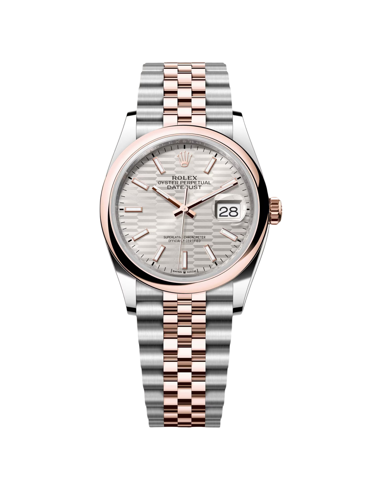 RLX  Datejust 36mm 126201 Silver Dial Oyster Bracelet Watch