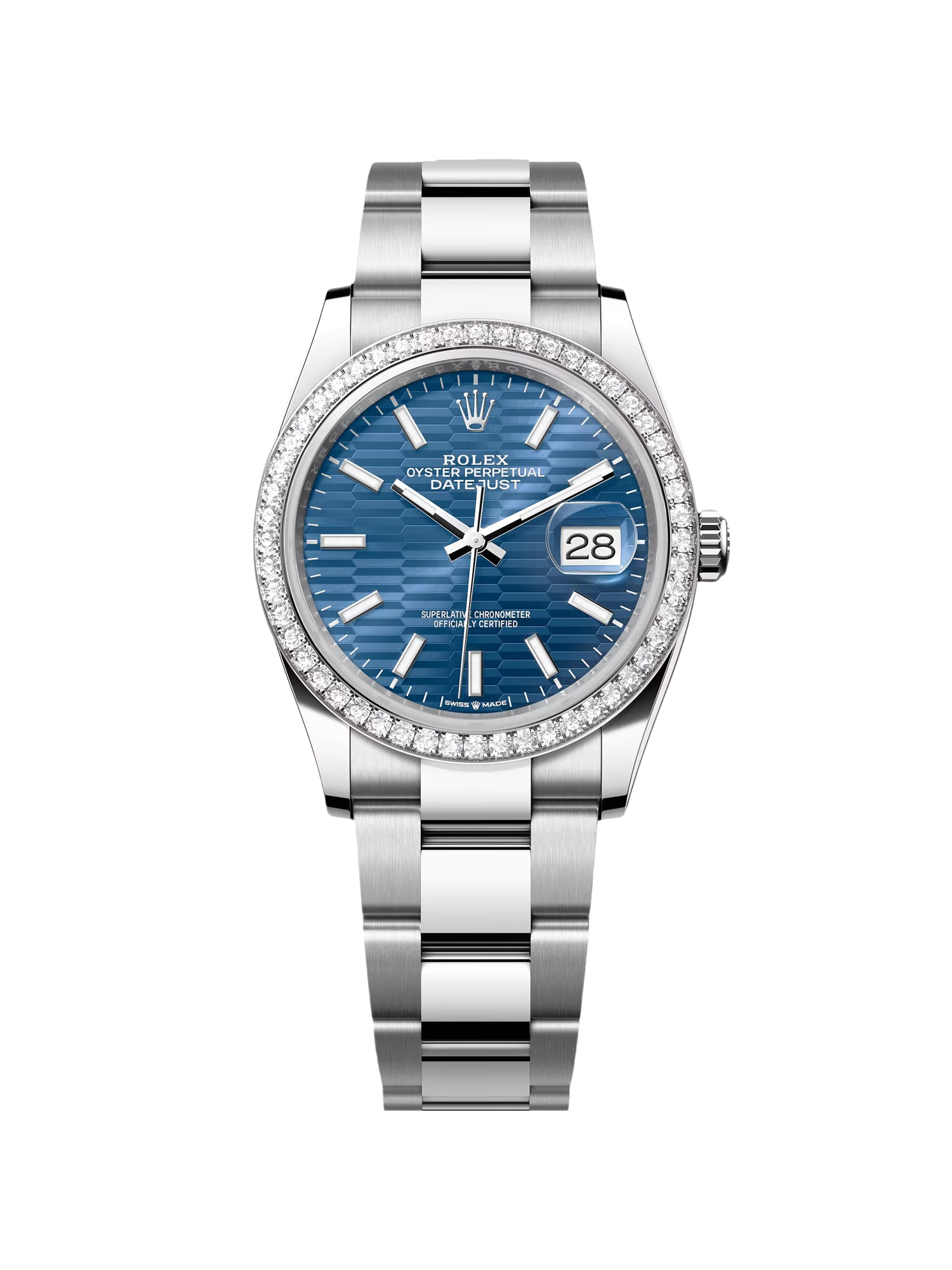 RLX  Datejust 36mm 126284 Blue Dial Jubilee Bracelet