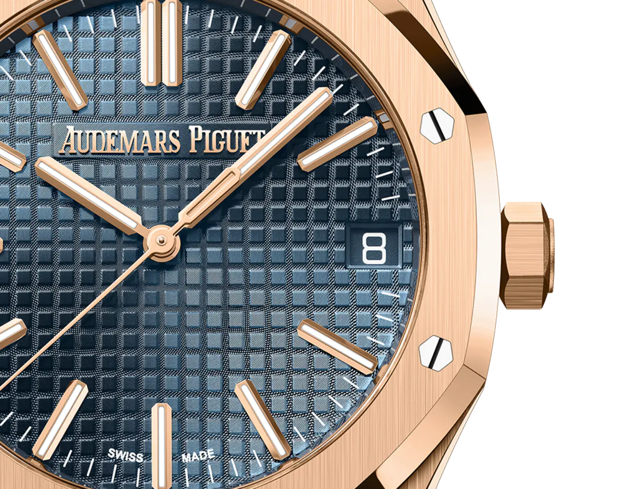 A&P ROYAL OAK Pink Gold “Night Blue Cloud 50” Dial 41mm