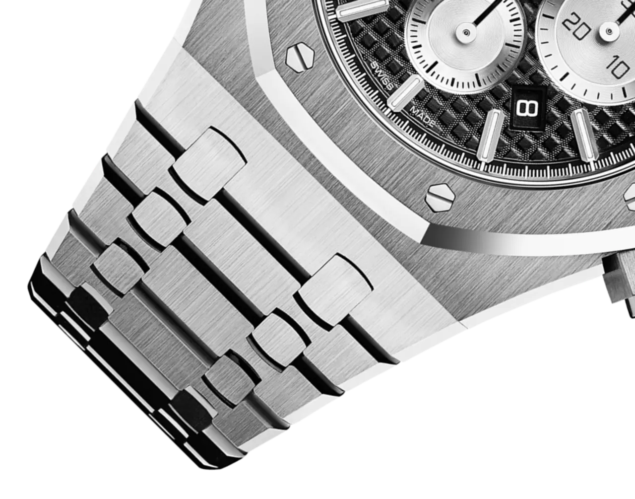 A&P ROYAL OAK PANDA Black Dial CHRONOGRAPH 41mm