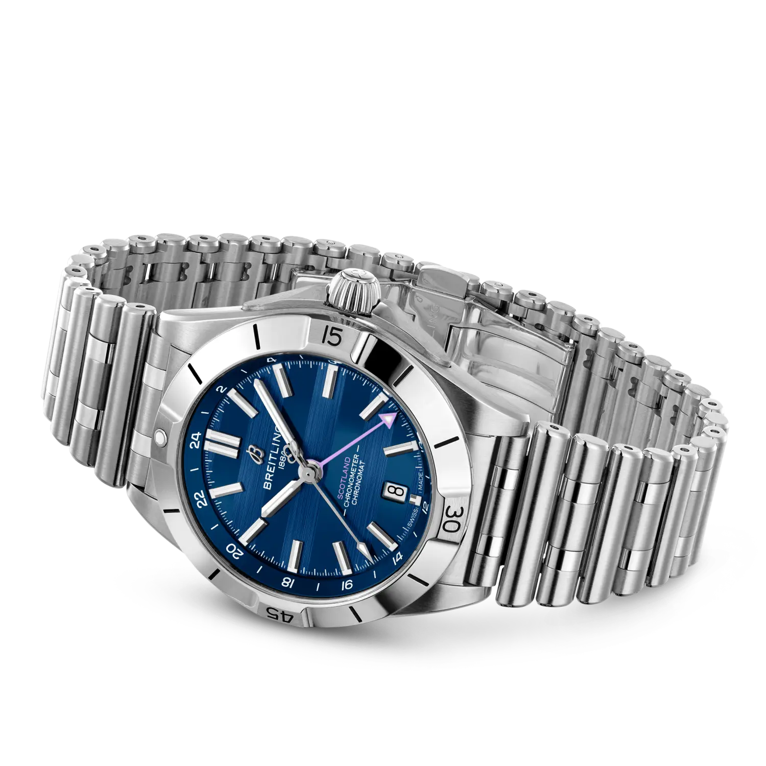 Breitling Chronomat Automatic GMT 40 Six Nations Scotland A323986B1C1A1