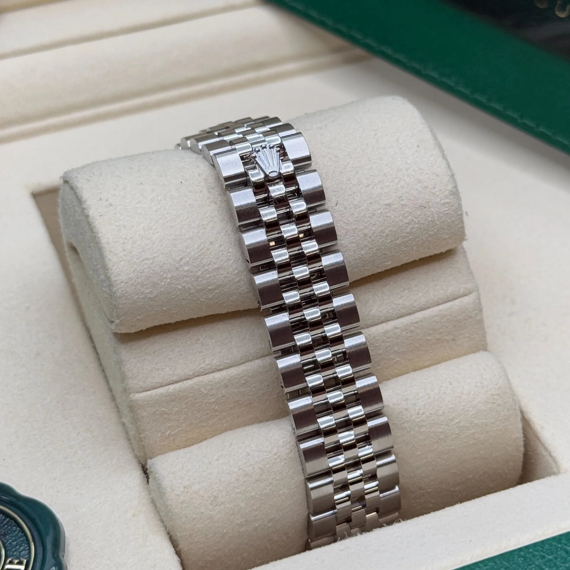 RLX Lady-Datejust 28mm 279174 Silver Diamond Dial Oyster Bracelet