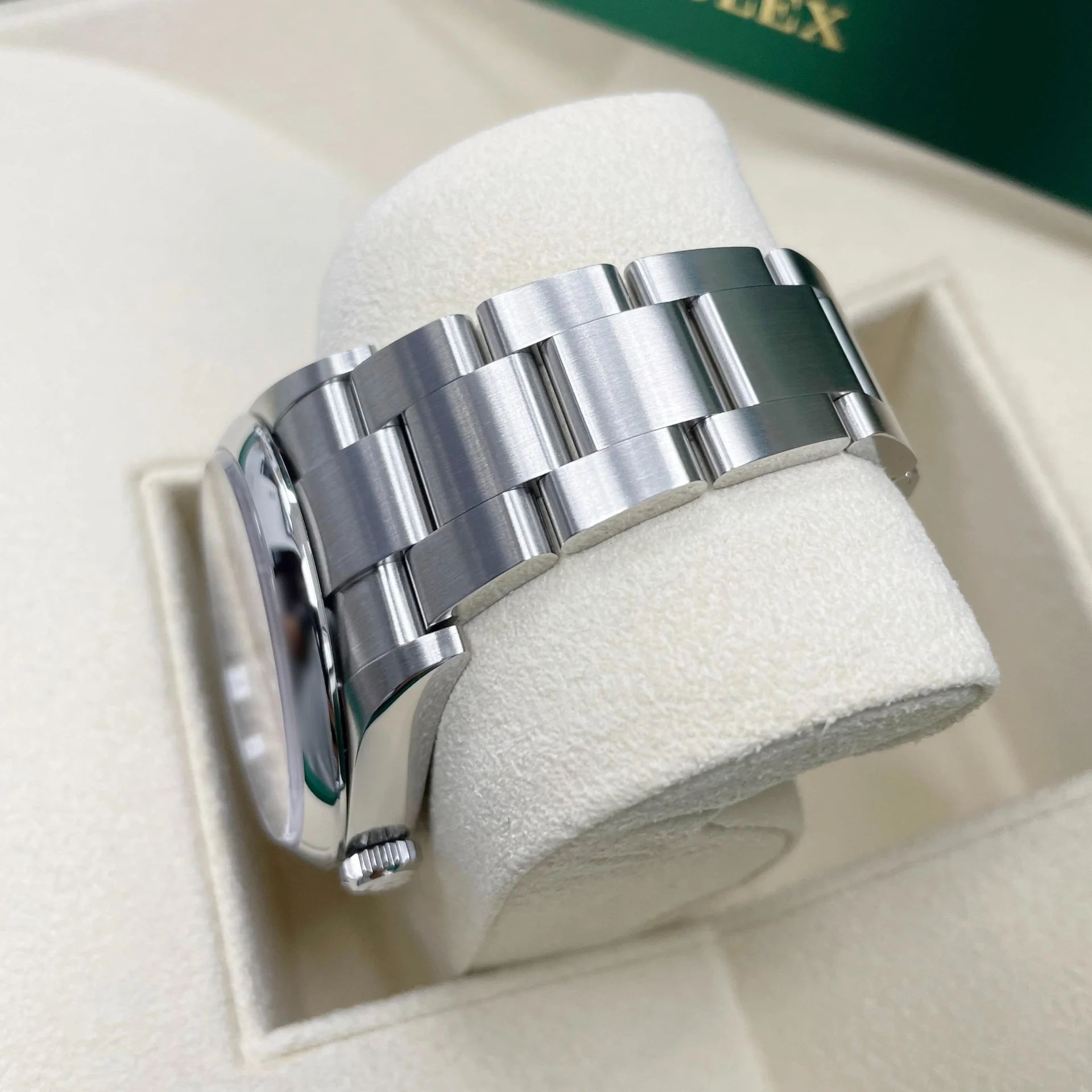 RLX Oyster Perpetual 36mm 126000-0008 Candy Pink Dial Oyster Stainless Steel