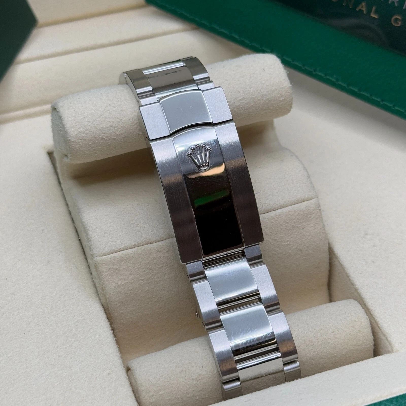 RLX  Datejust 41mm 126300 White Index Oyster Stainless Steel Watch