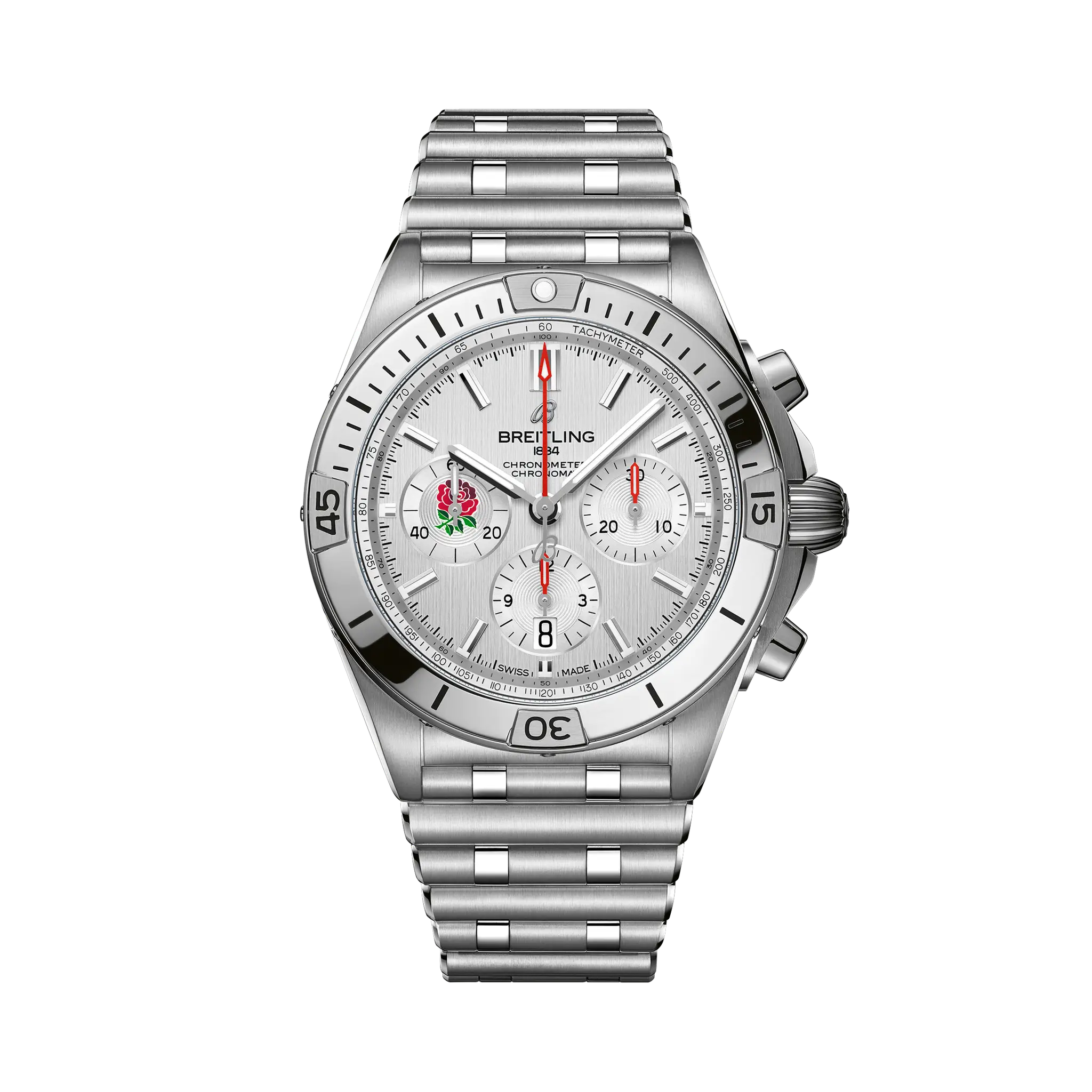 Breitling Chronomat B01 42 Six Nations England AB0134A71A1A1