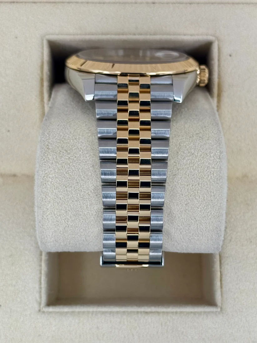 RLX  Datejust 41mm Swiss Replica Watch | Two Tone Jubilee Bracele Champagne Fluted Dial Ref 126333