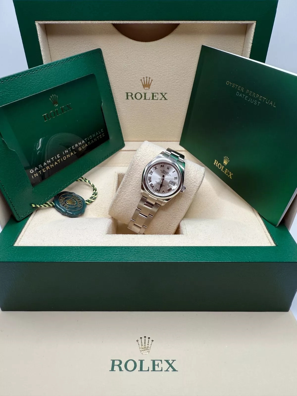 RLX Lady-Datejust 28mm  m279160 Oyster Perpetual Silver Dial Oyster Bracelet