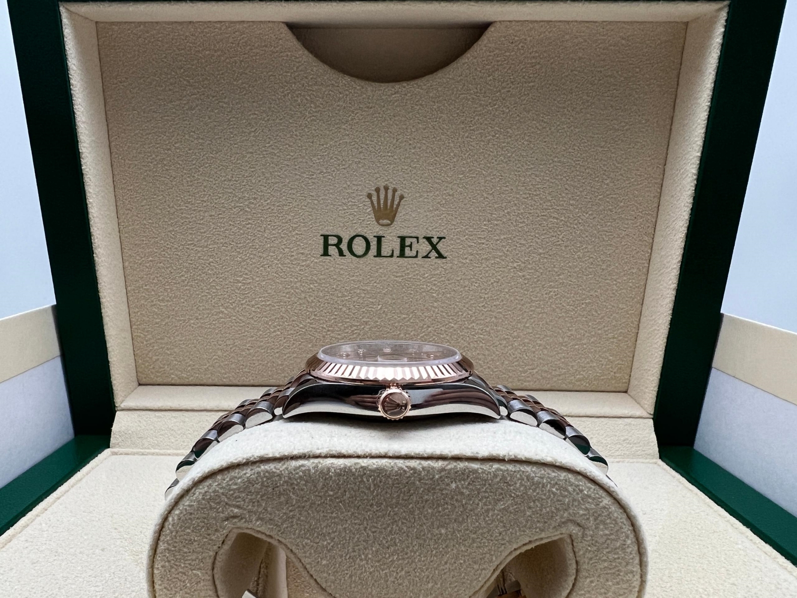 RLX Datejust m278271-0023/0024 Rose 31mm Dial Oyster Bracelet Watch