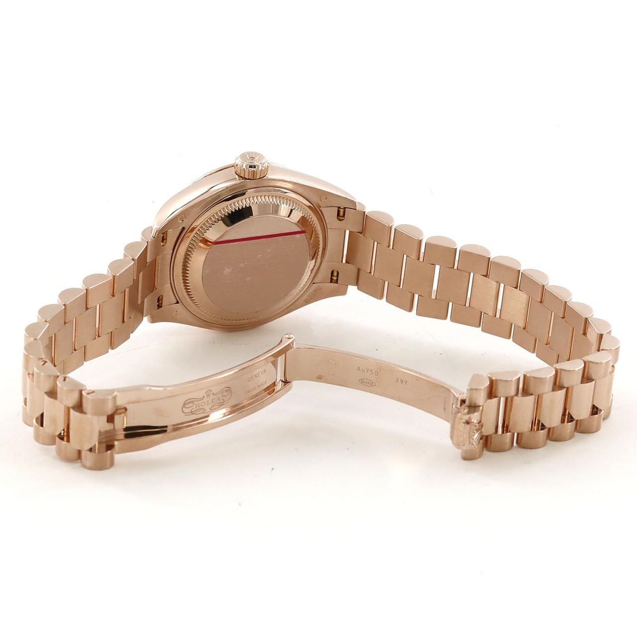 RLX Lady-Datejust 28mm 279175 Rose Dial President Everose Gold