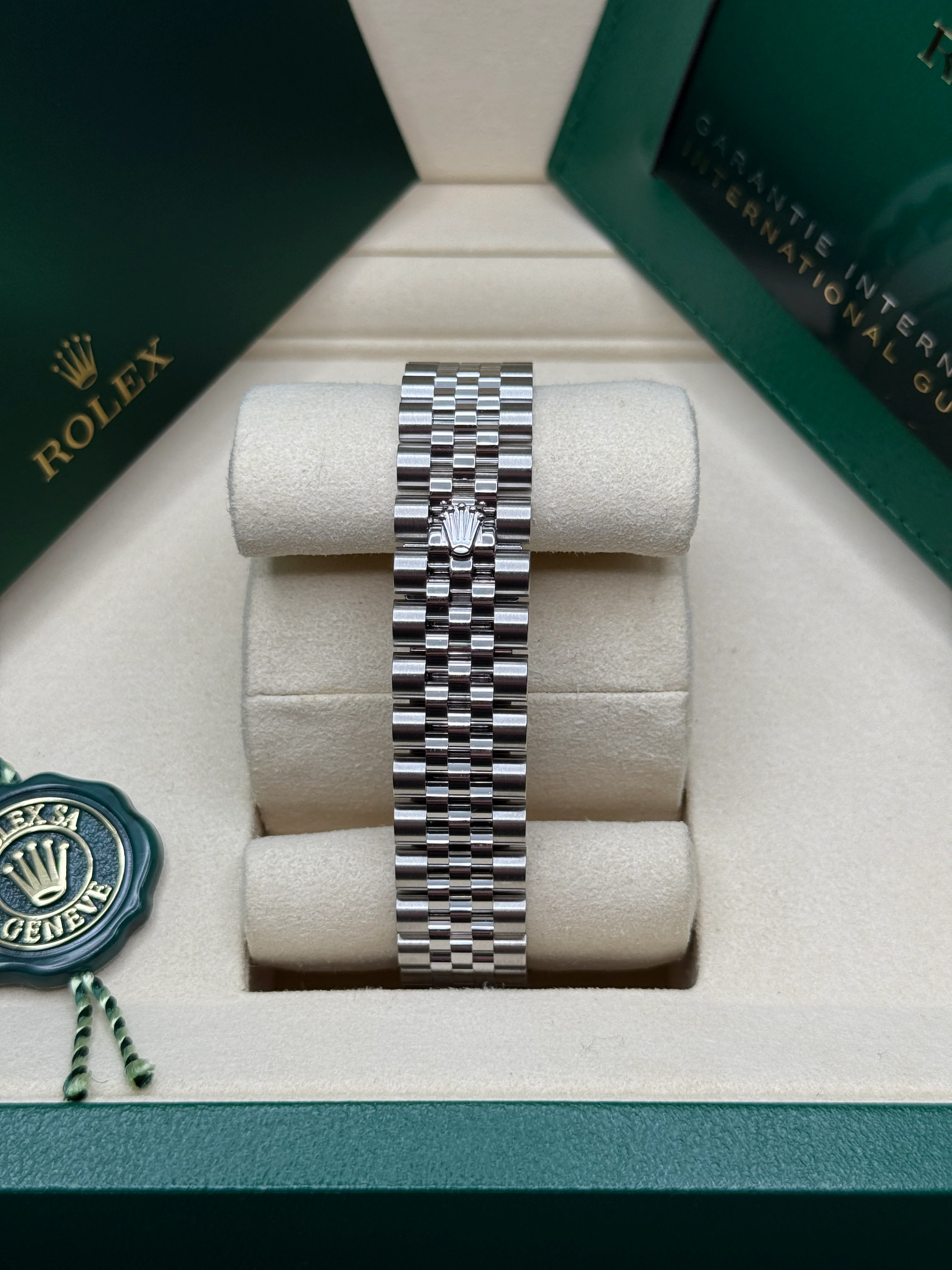 RLX Datejust m278240-0003/0004 31mm White Roman Domed Bezel Oyster Oystersteel