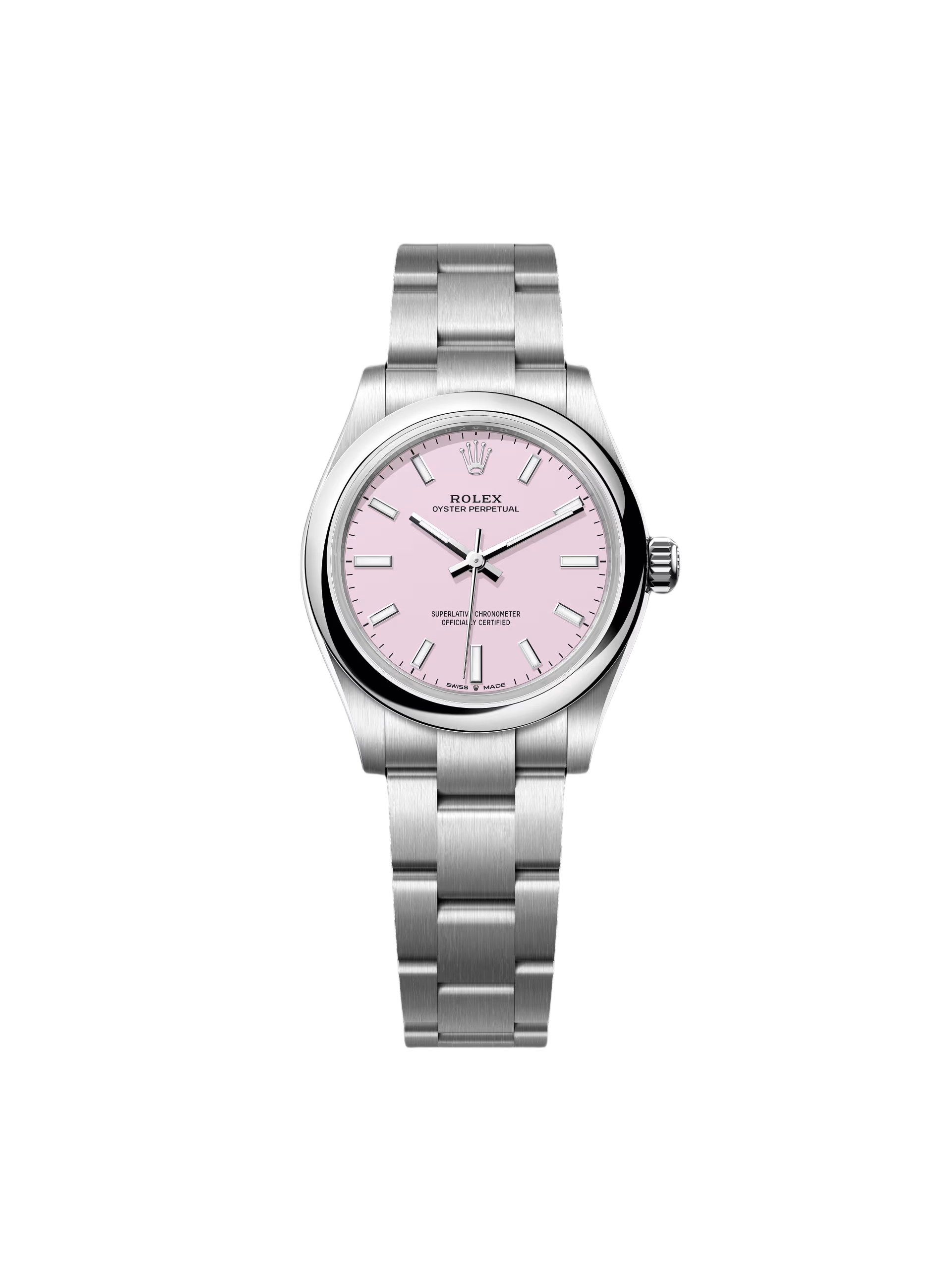 RLX Oyster Perpetual 31mm 277200-0009 Pink Dial Oyster Bracelet Watch