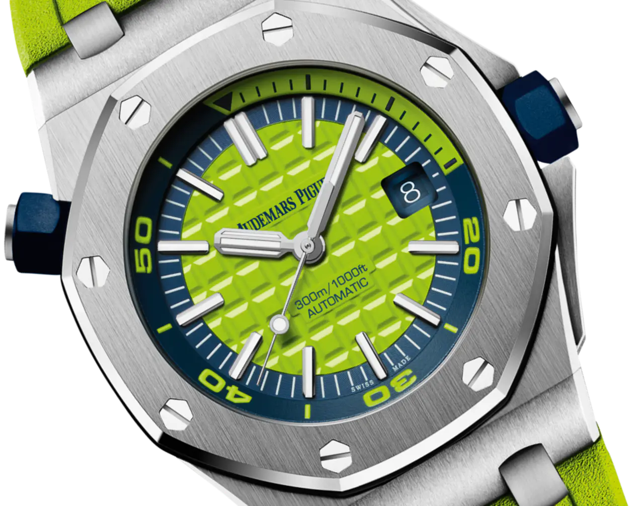 A&P OFFSHORE DIVER Green Dial 42mm